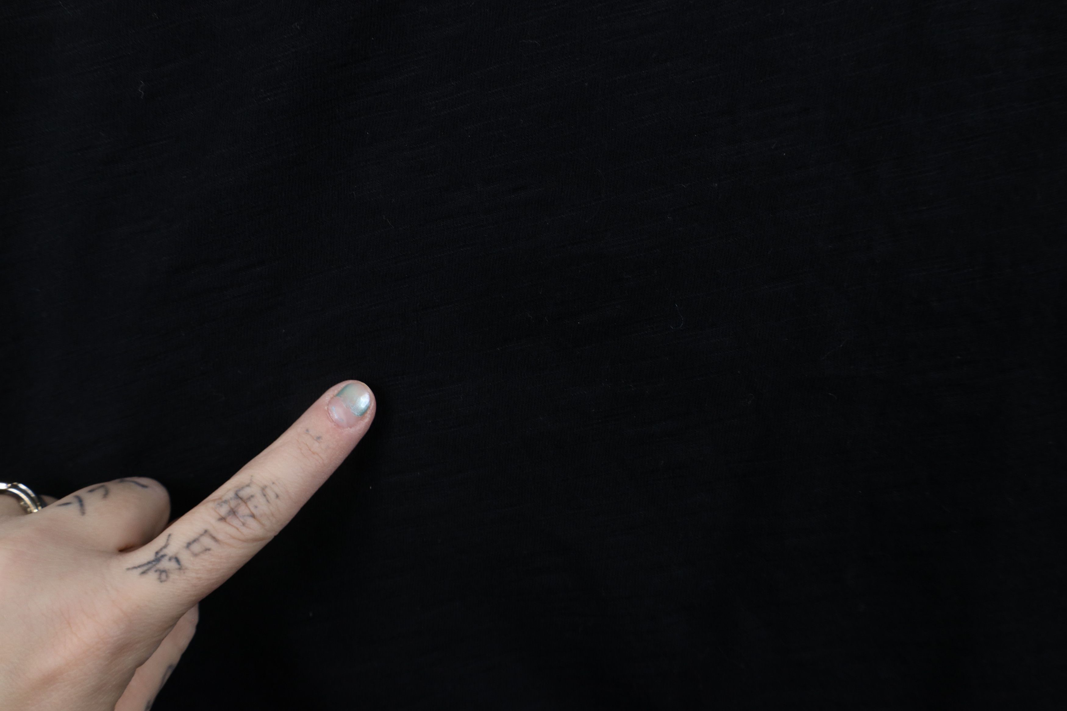 Vintage Wilt Baggy Fit Cotton Jersey Knit Pocket T-Shirt Black USA Size S / US 4 / IT 40 - 5 Thumbnail