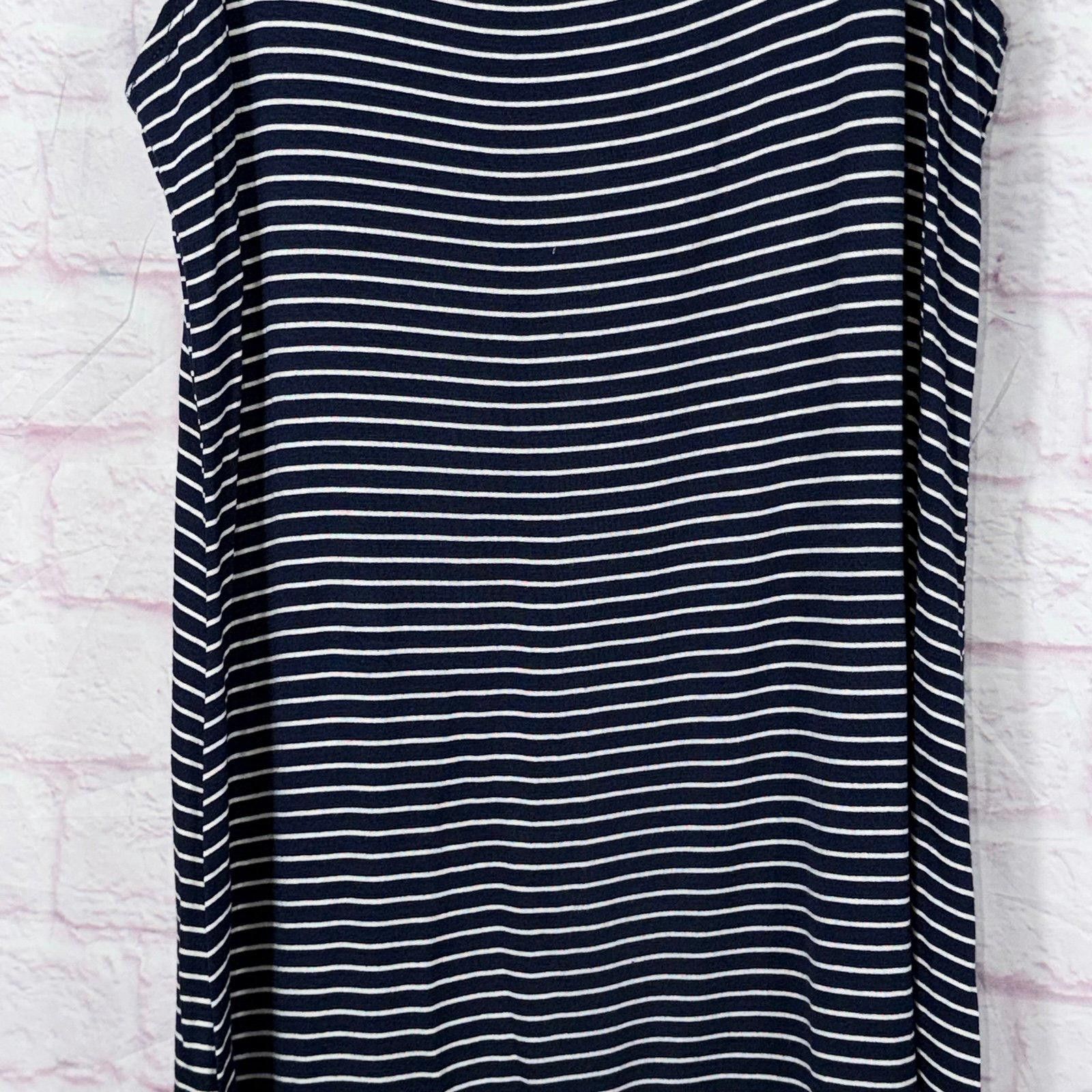 Other Olivia Rae XL Striped Sleeveless Dress NWT Size XL / US 12-14 / IT 48-50 - 2 Thumbnail