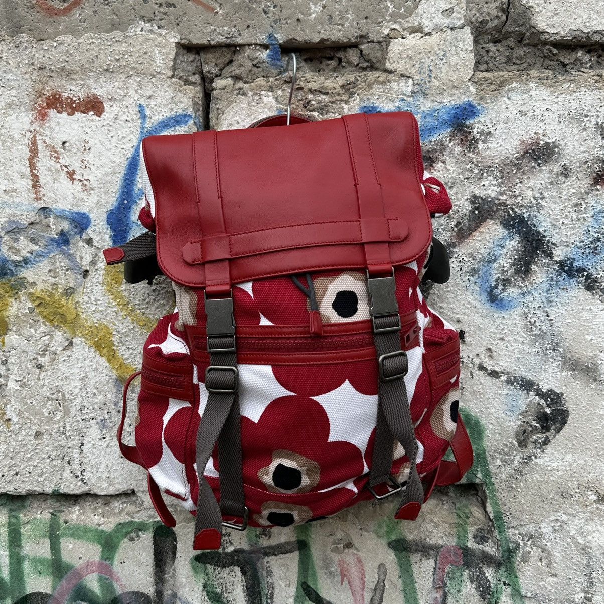 Dolce & Gabbana DOLCE & GABBANA POPPY Canvas Leather Multipocket Backpack Size ONE SIZE - 4 Thumbnail