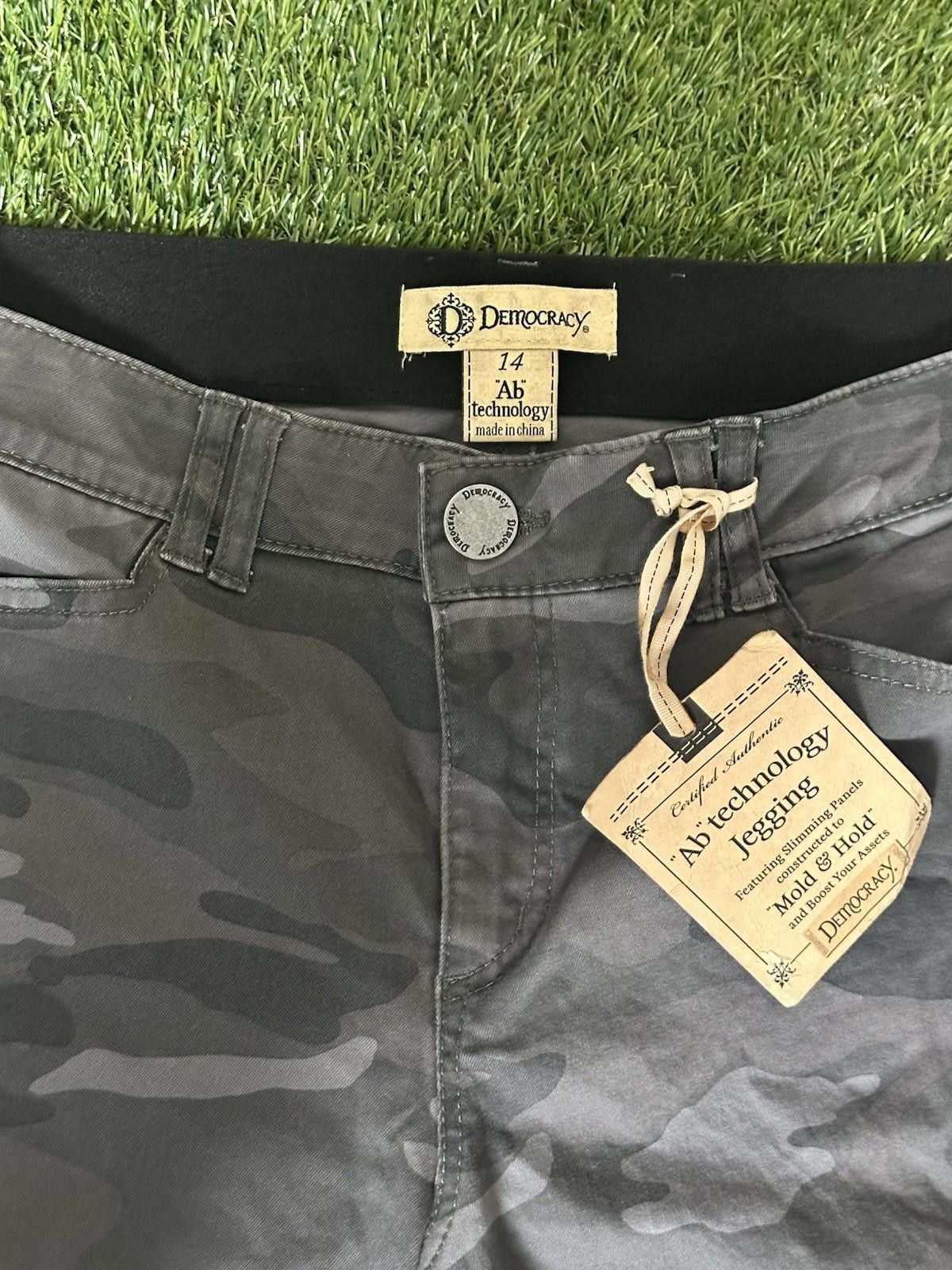 Other democracy ab technology jegging new size 14 Camouflage Size 36" / US 14 / IT 50 - 2 Thumbnail