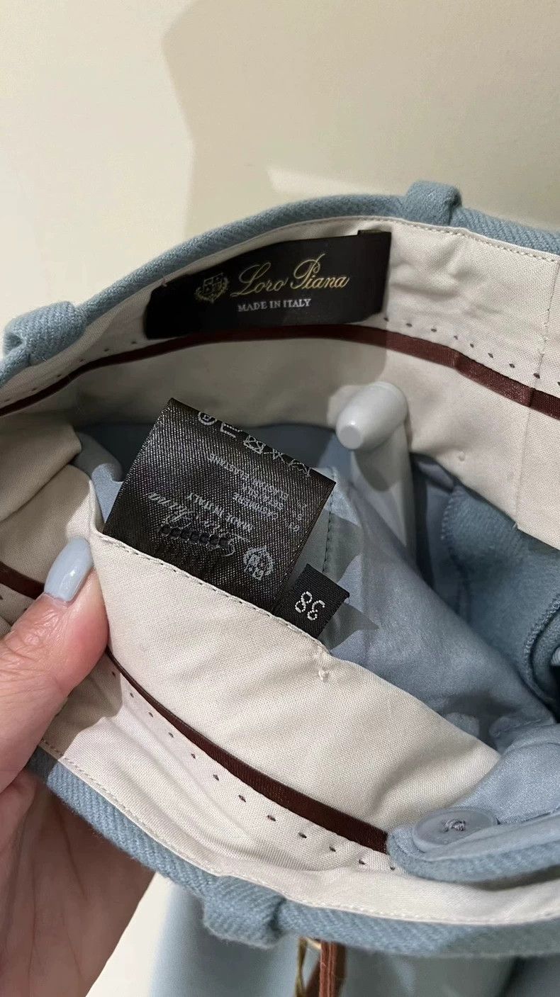 Loro Piana LORO PIANA Cashmere sheepskin trousers Size 25" / US 0 / IT 36 - 3 Thumbnail