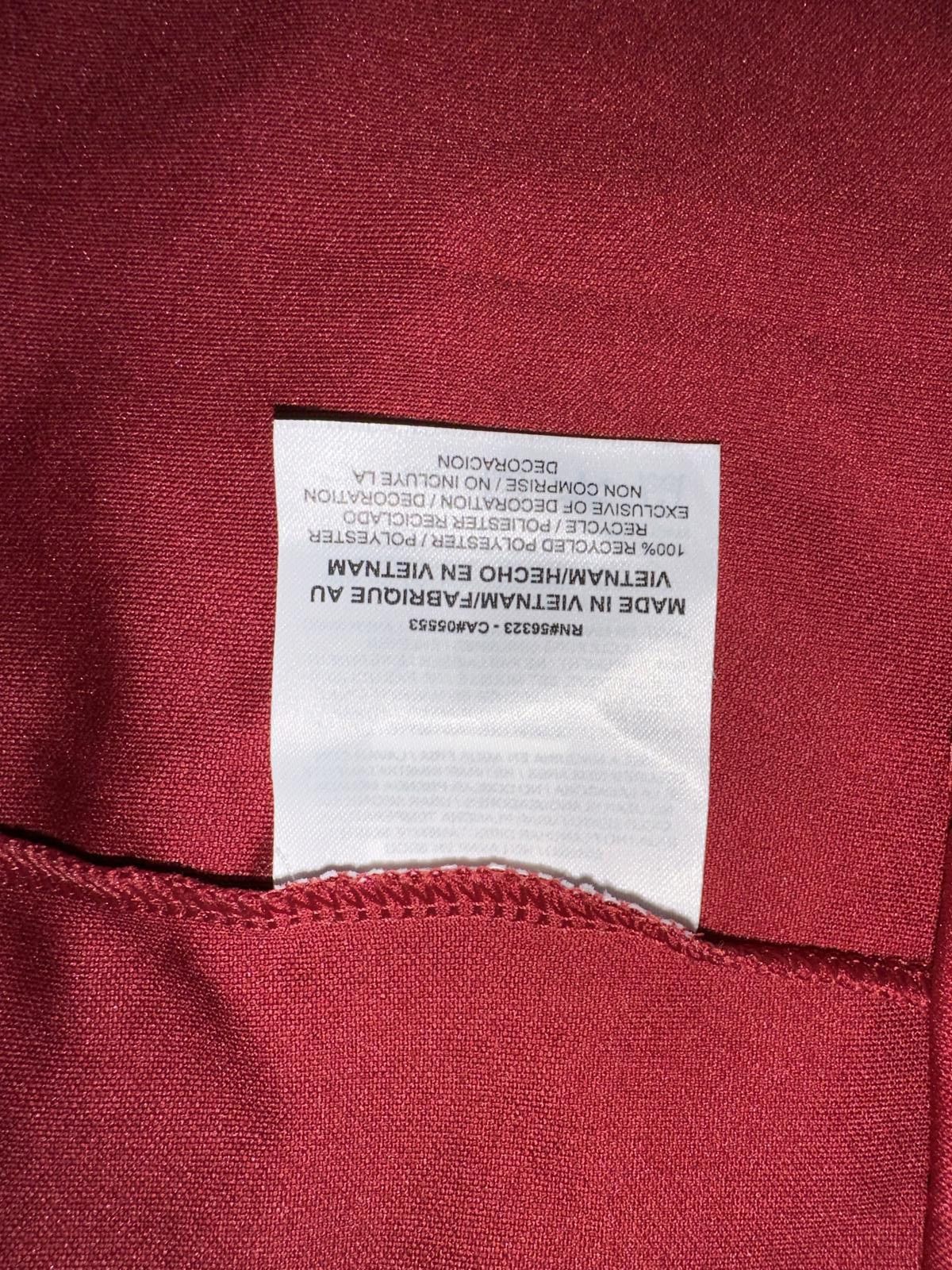 Nike Nike AeroReact Stripe Red Golf Polo Sample Size US M / EU 48-50 / 2 - 7 Thumbnail