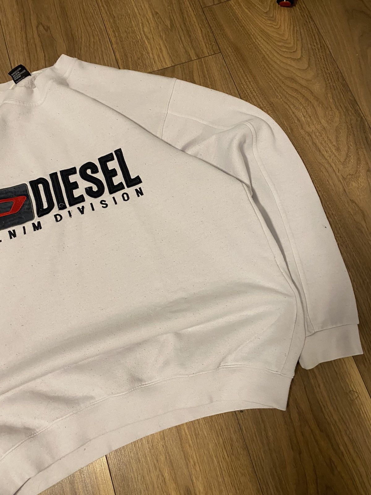 Diesel × Vintage Diesel Big Logo Vintage Hoodie Size US XL / EU 56 / 4 - 2 Thumbnail