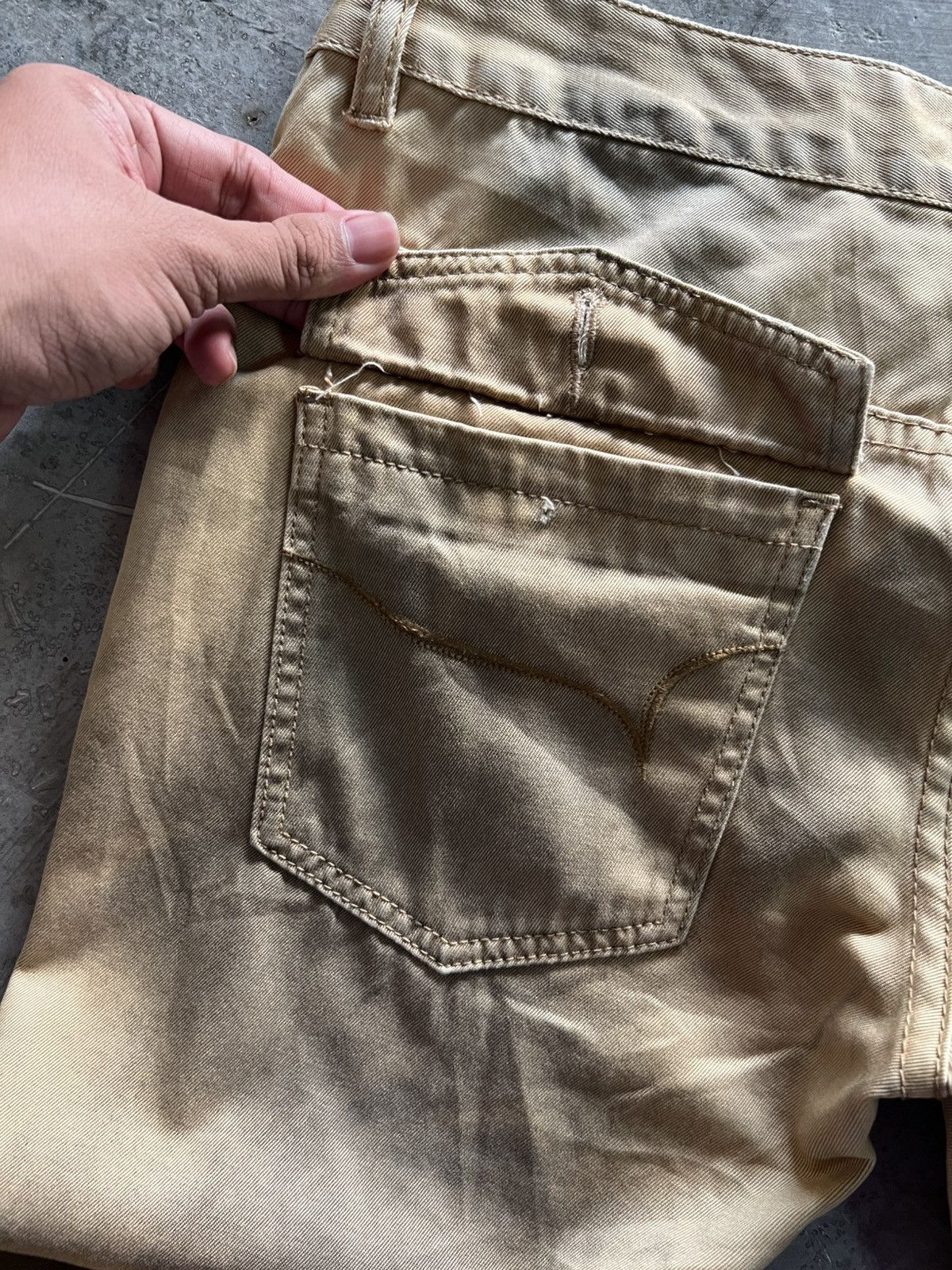 If Six Was Nine Flared roshell waxed denim dirty style japanese jeans Size US 34 / EU 50 - 17 Thumbnail