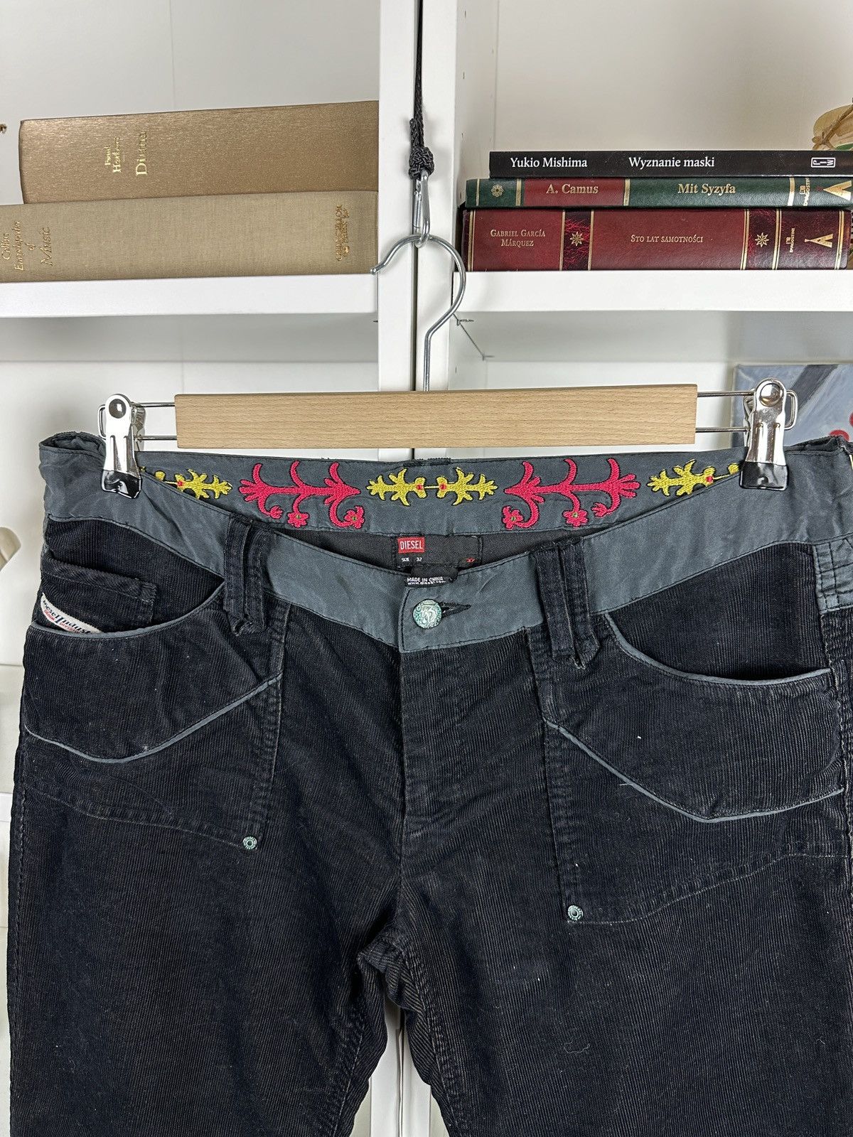 Diesel Black diesel flared corduroy pants Size US 32 / EU 48 - 5 Thumbnail
