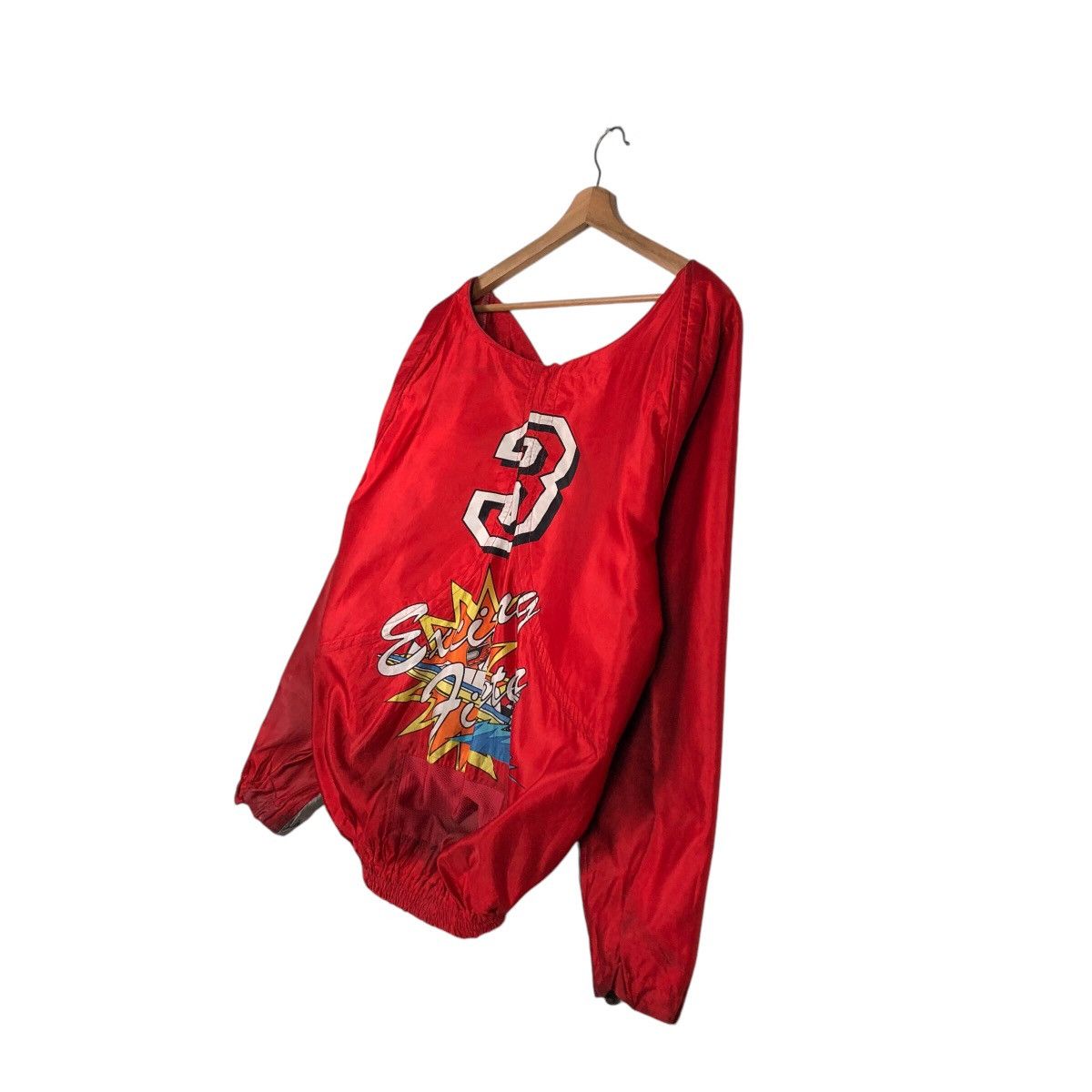 Japanese Brand × Vintage 📌Vintage Bomber Jacket Boat Race Big Logo Rich Red Size US M / EU 48-50 / 2 - 12 Thumbnail