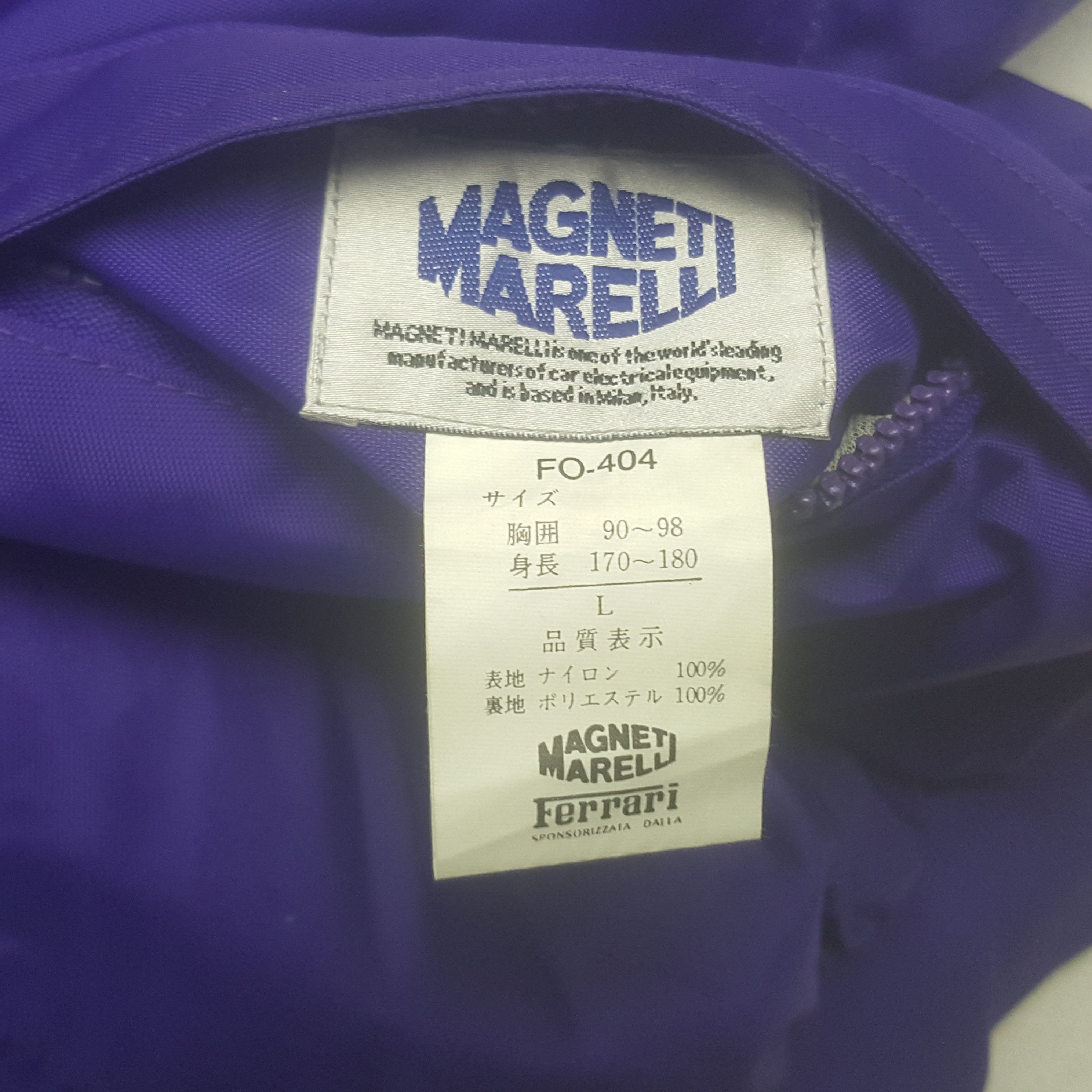 Ferrari × Vintage Vintage Ferrari Magneti Marelli F1 Racing Reversible Jacket Size US XXL / EU 58 / 5 - 10 Thumbnail