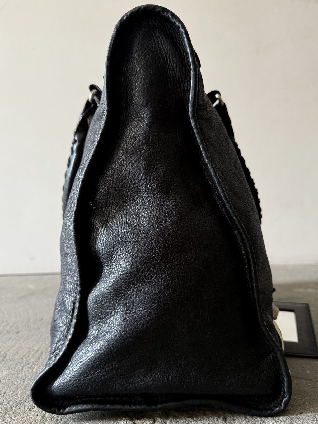 Balenciaga RARE Balenciaga - 2000’s - XL Le City - Lambskin Work Bag Size ONE SIZE - 9 Thumbnail