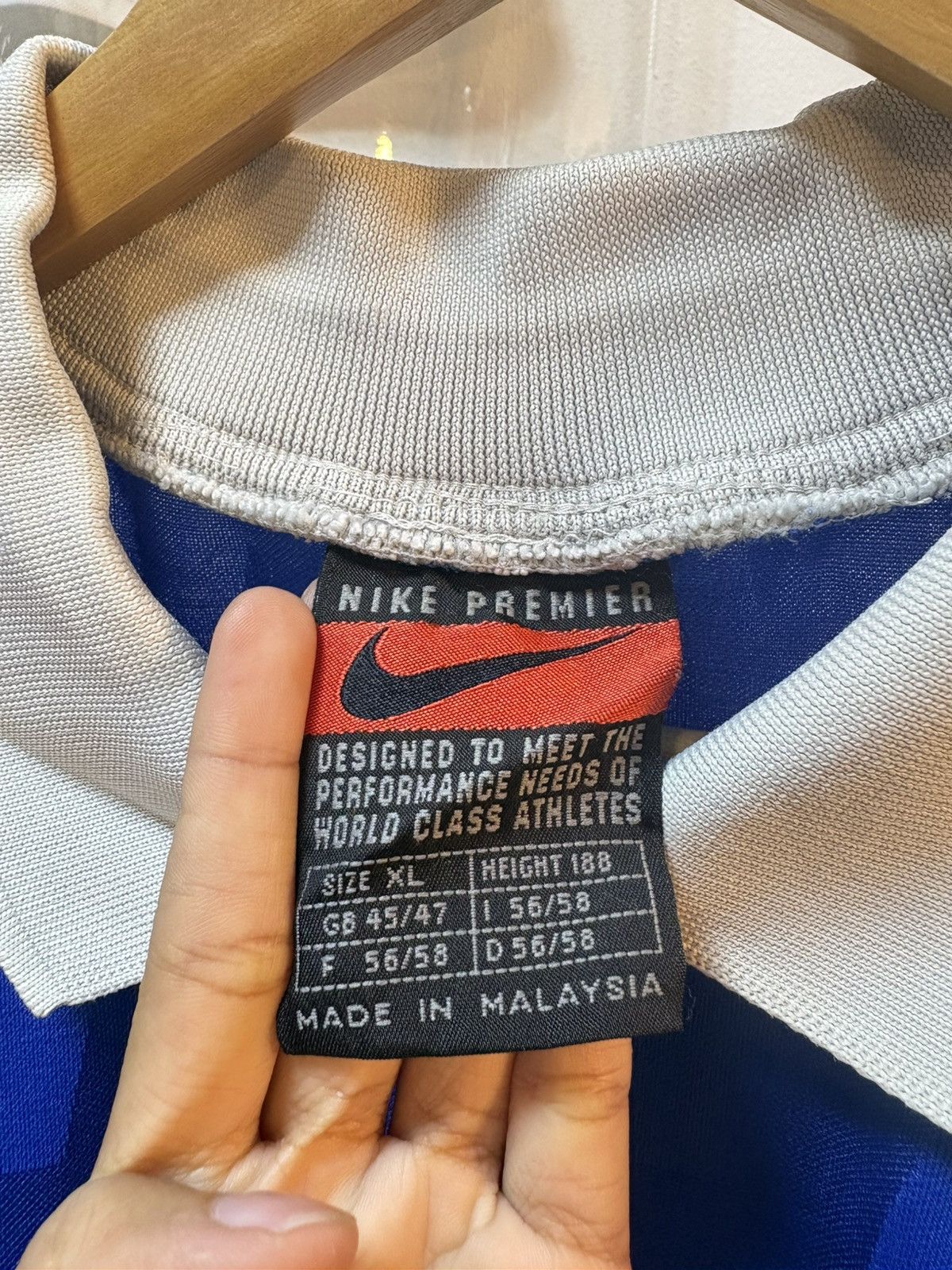 Nike Vintage 90s Nike Jersey Size US XL / EU 56 / 4 - 5 Thumbnail