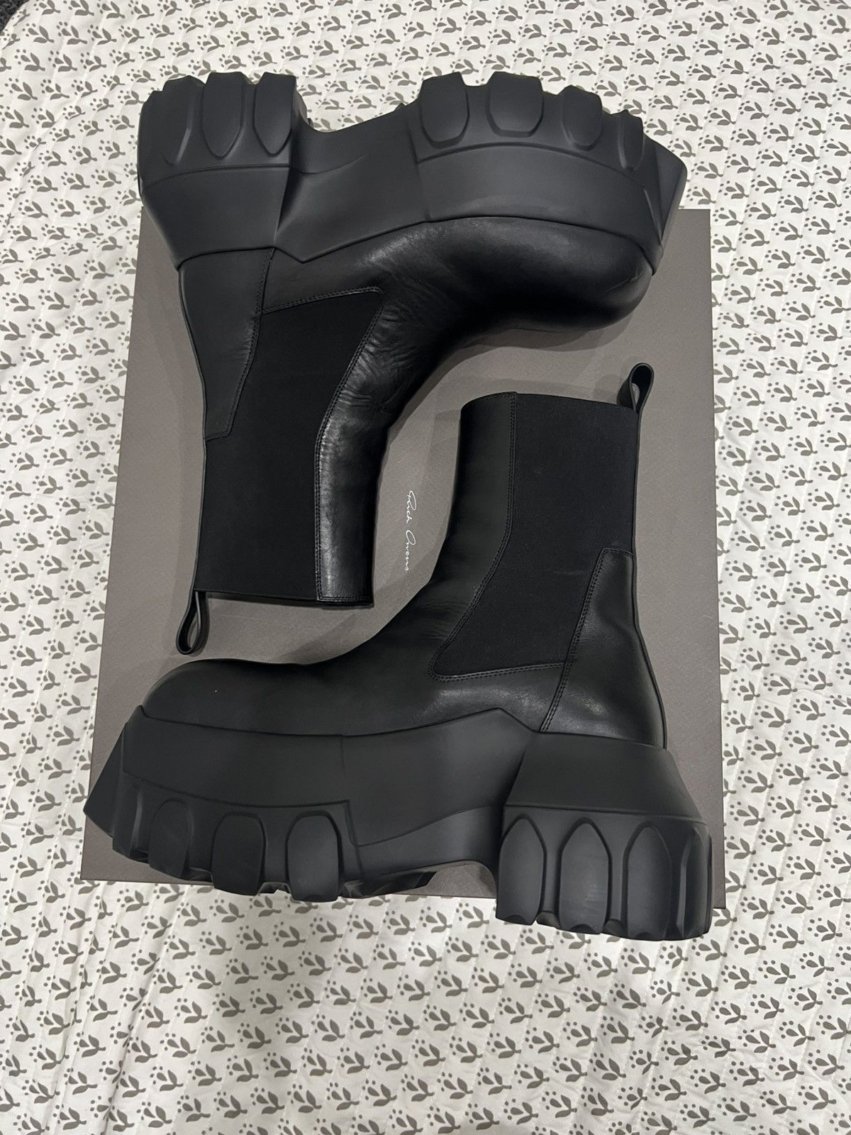 Rick Owens Rick Owens BEATLE MEGA BOZO Size US 7 / EU 40 - 4 Thumbnail