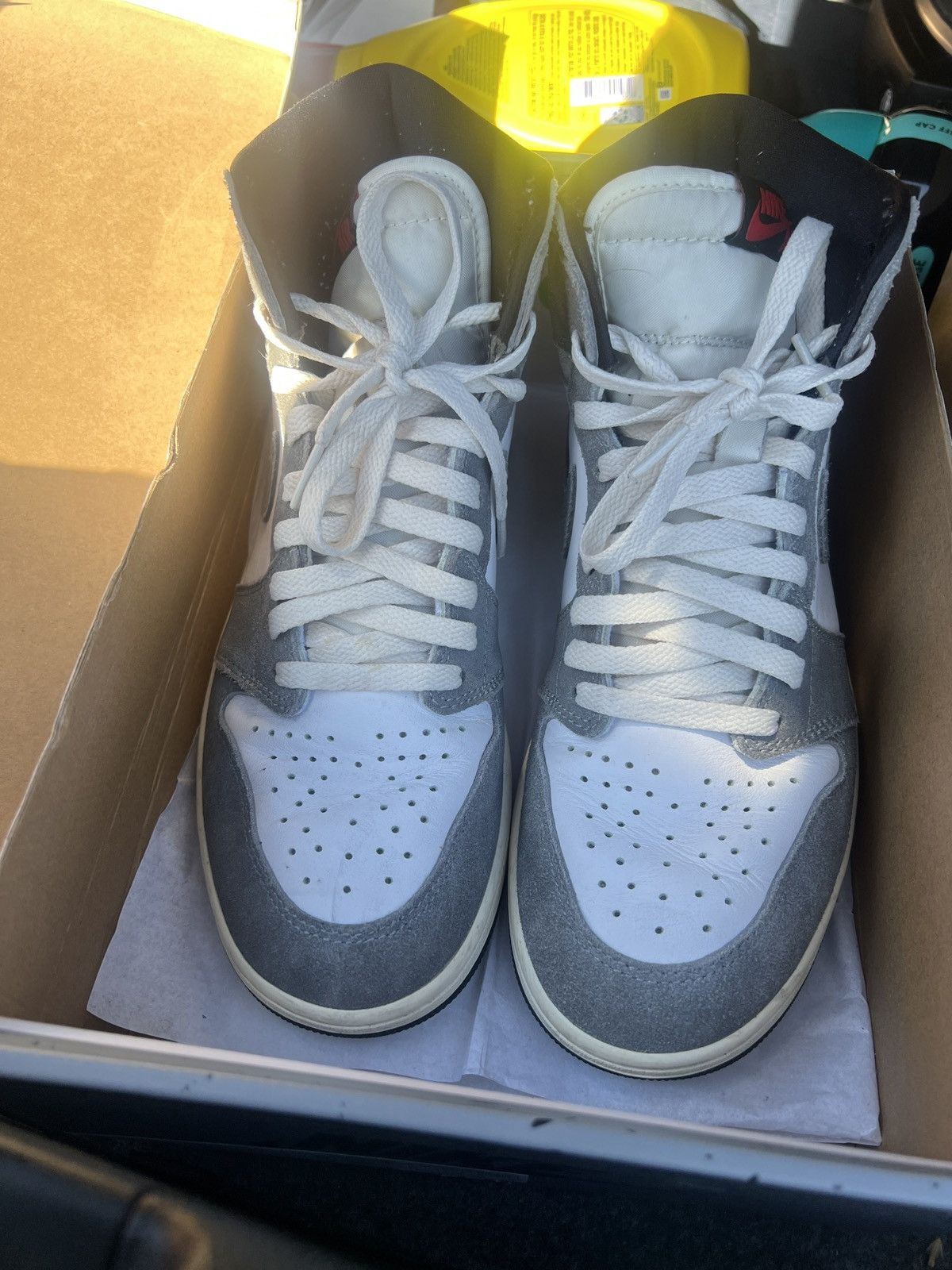 Jordan Brand Jordan 1 Washed Blacked Size US 9 / EU 42 - 4 Thumbnail