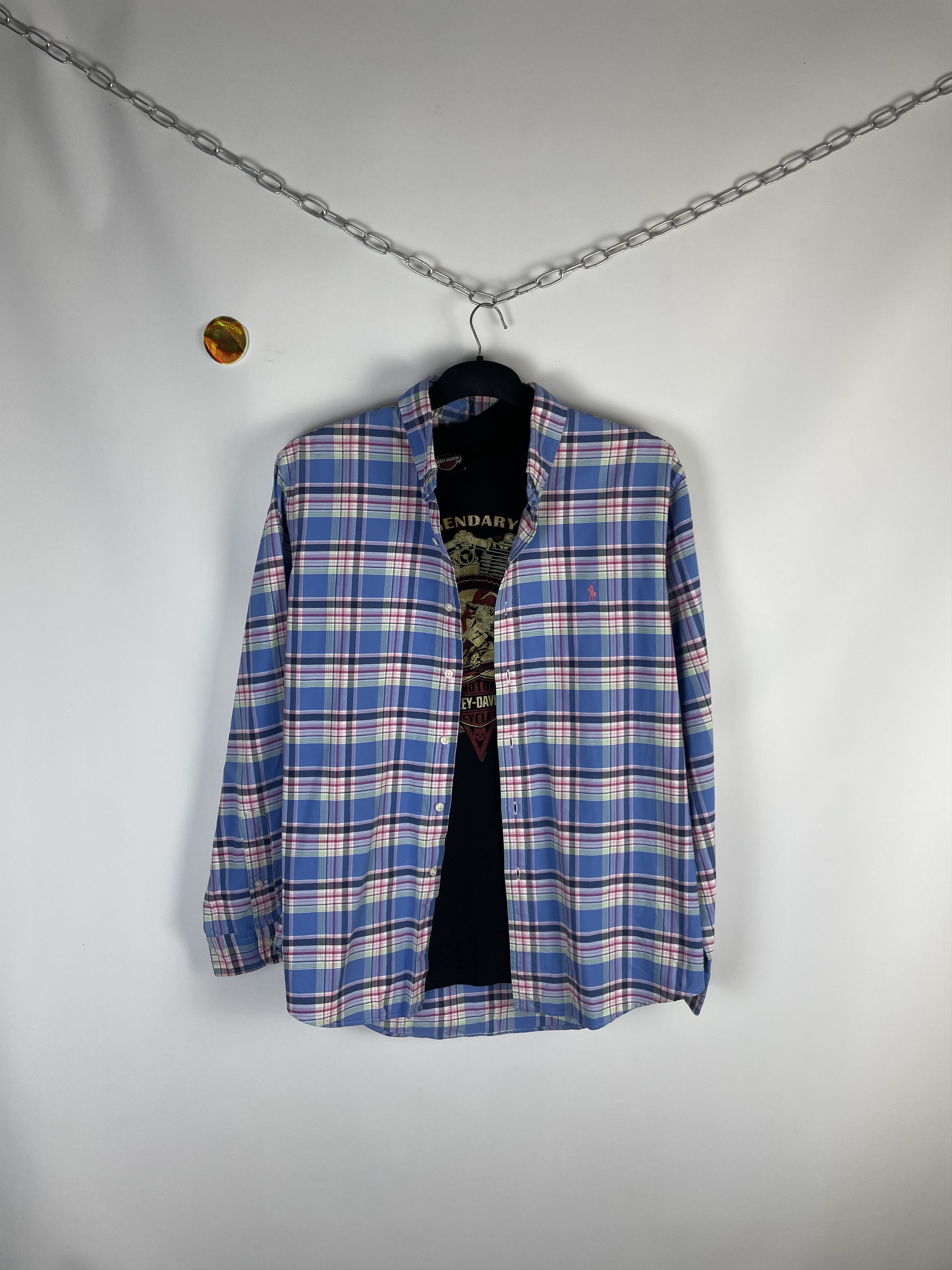 Flannel × Polo Ralph Lauren × Vintage Flannel Polo Ralph Lauren Vintage Mens Shirt Size US XL / EU 56 / 4 - 1 Thumbnail