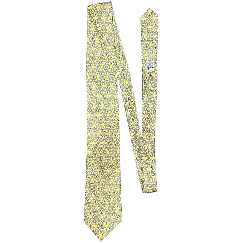 Hermes Hermes Paris Vintage Tie Size ONE SIZE - 2 Thumbnail