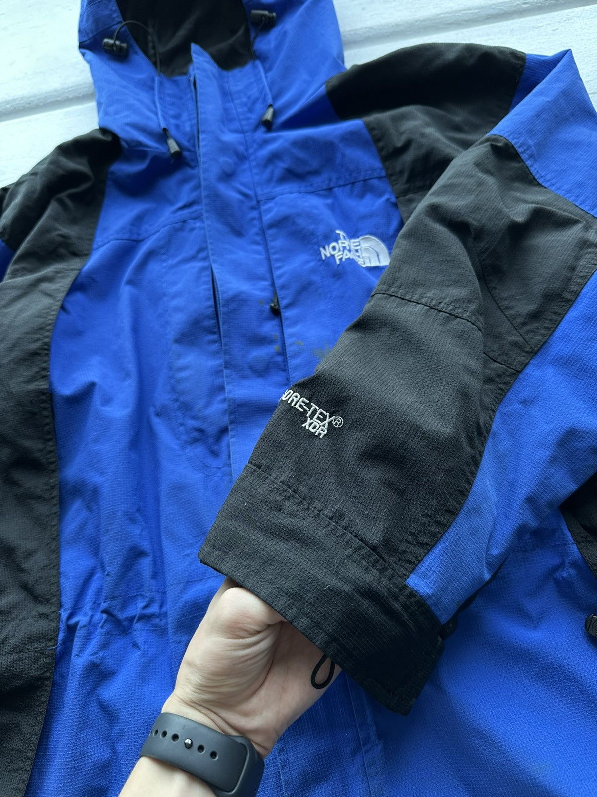 The North Face 🚨gore tex Vintage 90s/Y2K Blue The North Face Jacket Size US L / EU 52-54 / 3 - 10 Thumbnail