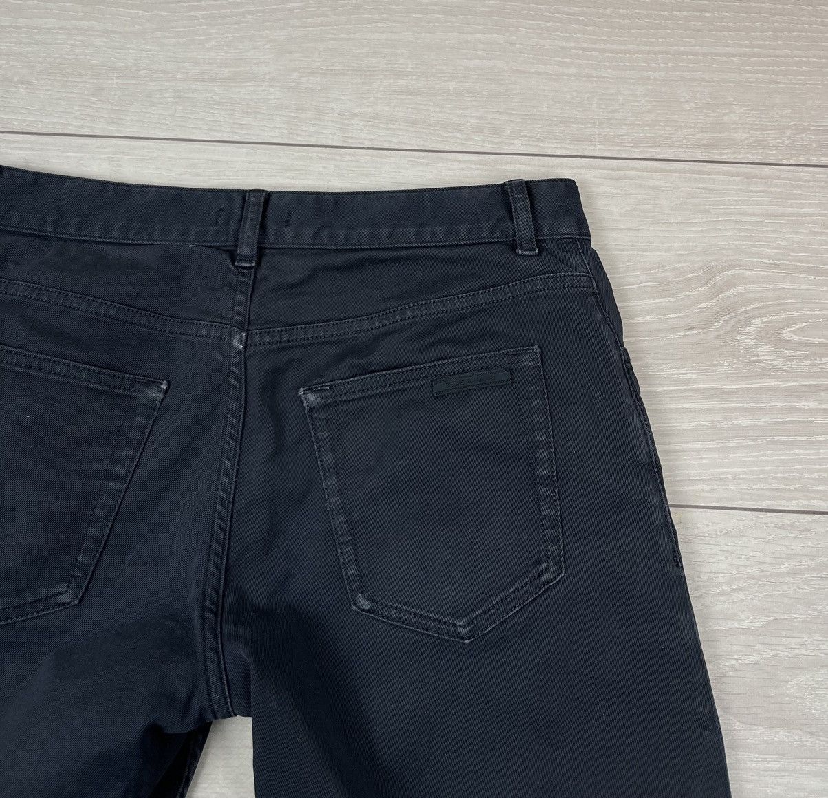 Prada Prada Blue Navy Straight Denim Pants 31 size Size US 31 - 3 Thumbnail