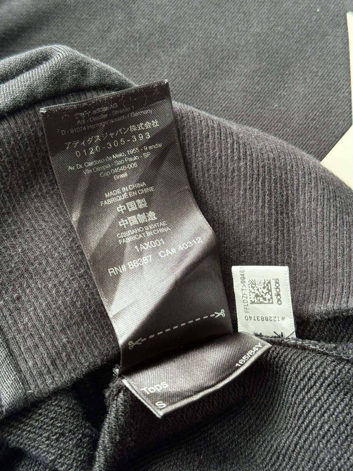 Yohji Yamamoto Y-3 Yohji Yamamoto x Adidas Half Zipper Crewneck Size US S / EU 44-46 / 1 - 9 Thumbnail