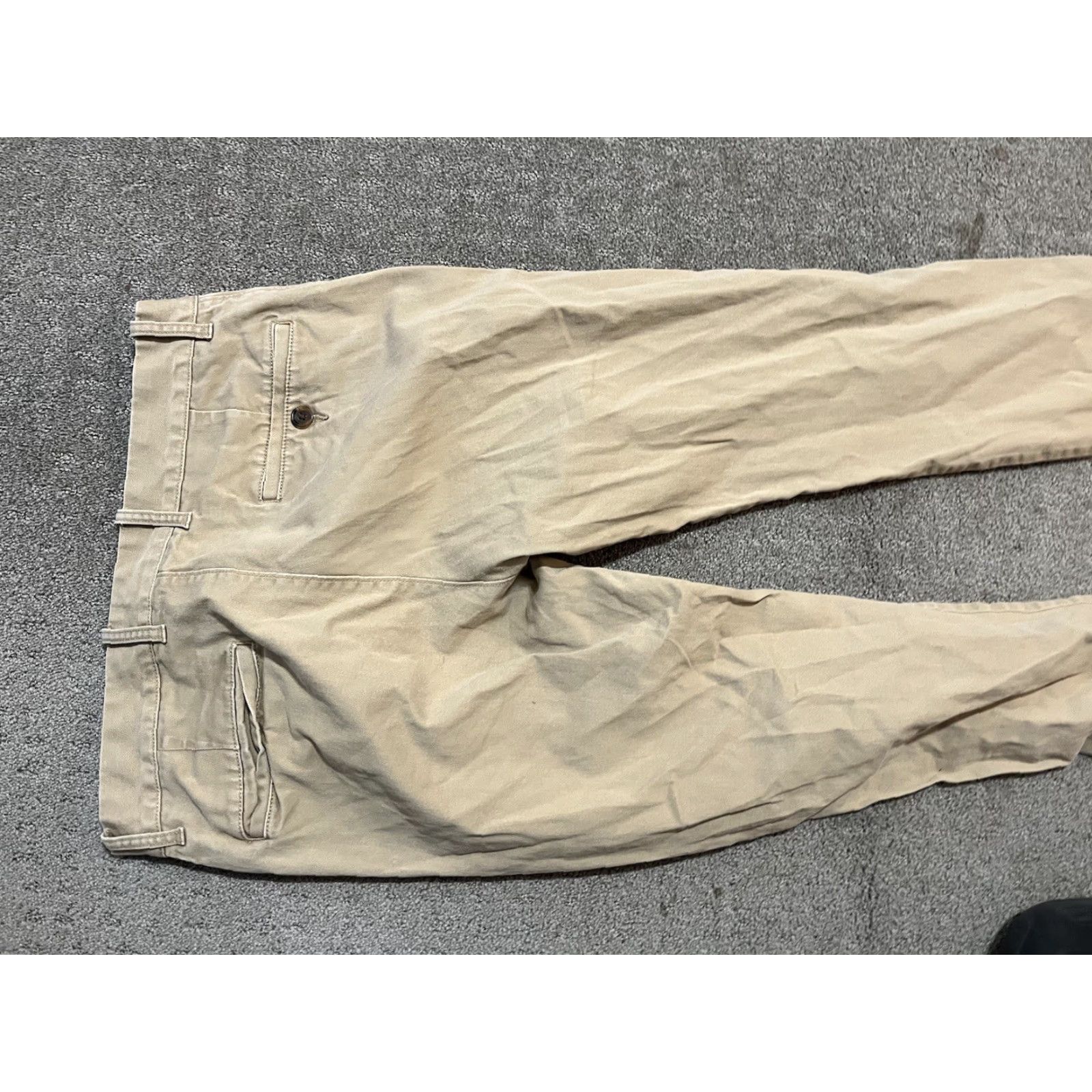 J.Crew J.Crew Men's Flex Slim Fit Chino Pants 29x31 Khaki Beige Size US 29 - 4 Thumbnail