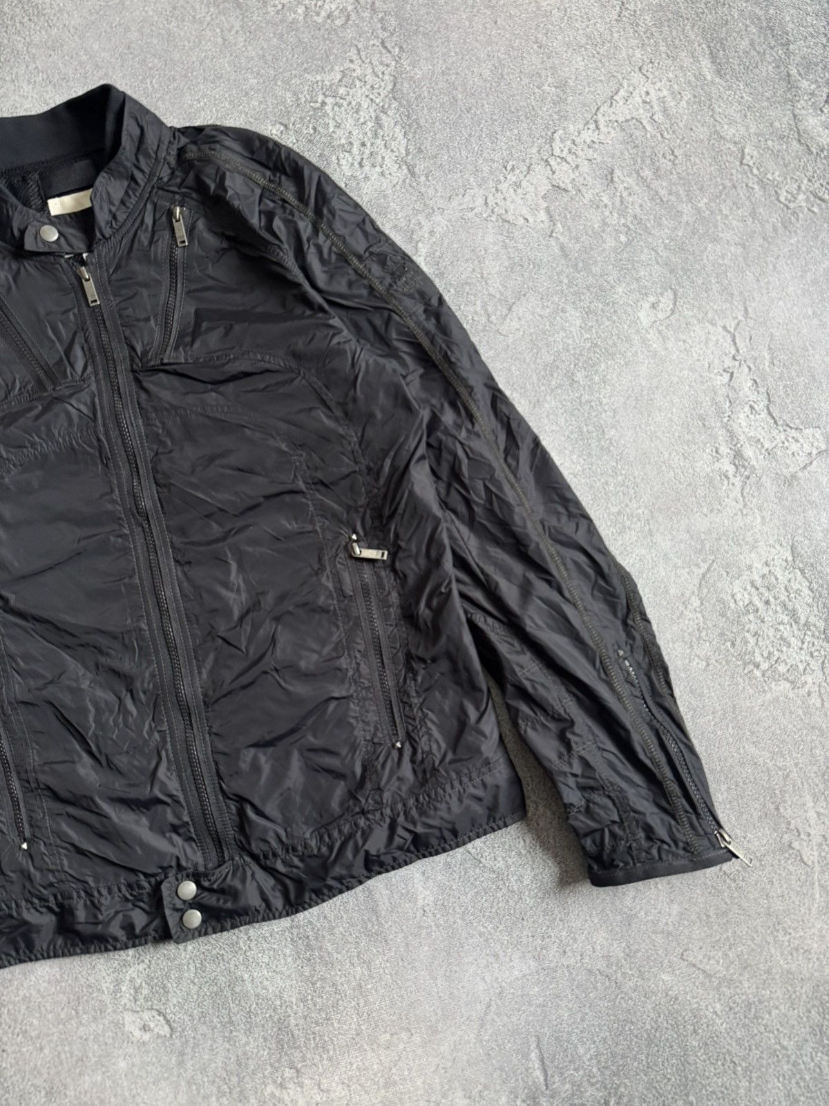 Diesel Diesel M zip nylon bomber jacket avantgarde y2k bondage 00s Size US M / EU 48-50 / 2 - 10 Thumbnail