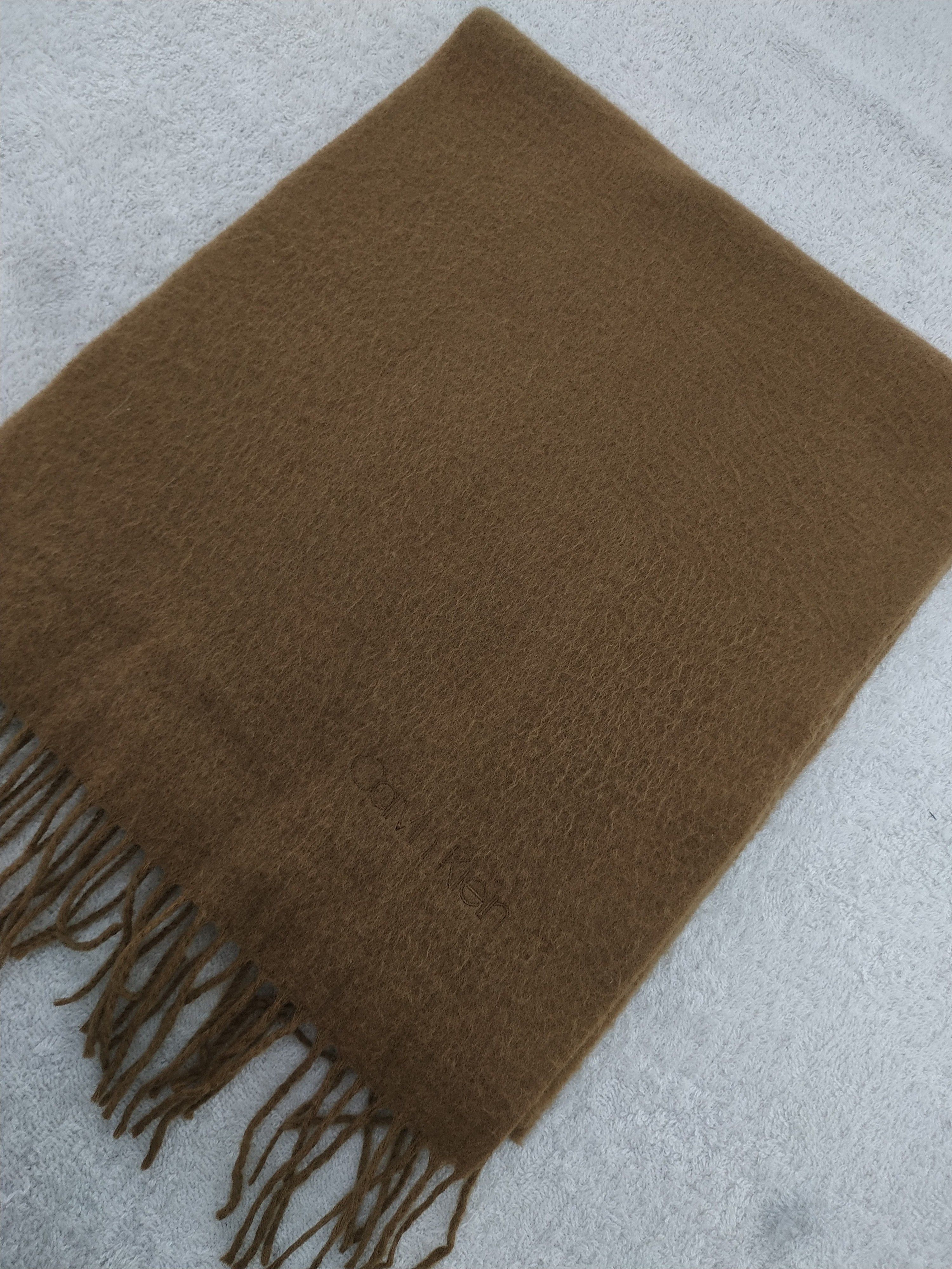Calvin Klein × Vintage Calvin Klein Scarf / Muffler / Neckwear - WW871 Size ONE SIZE - 3 Thumbnail