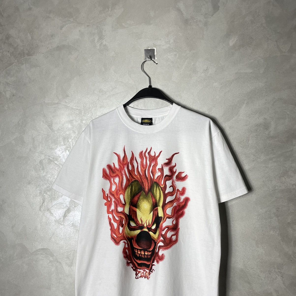 Corteiz Corteiz Fire Flame Clown Head T Shirt Size US M / EU 48-50 / 2 - 3 Thumbnail