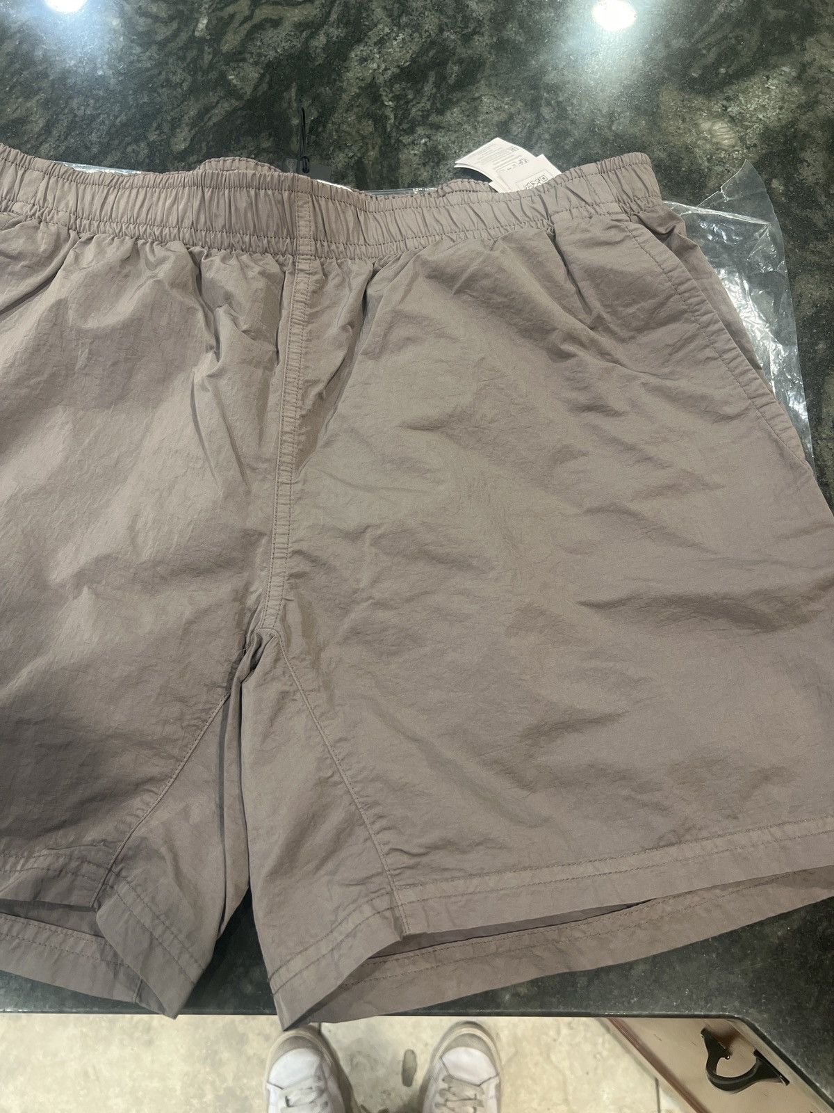 Stone Island STONE ISLAND MENS STELLINA DOVE GREY BATHING SUIT SIZE XL Size US 36 / EU 52 - 4 Thumbnail