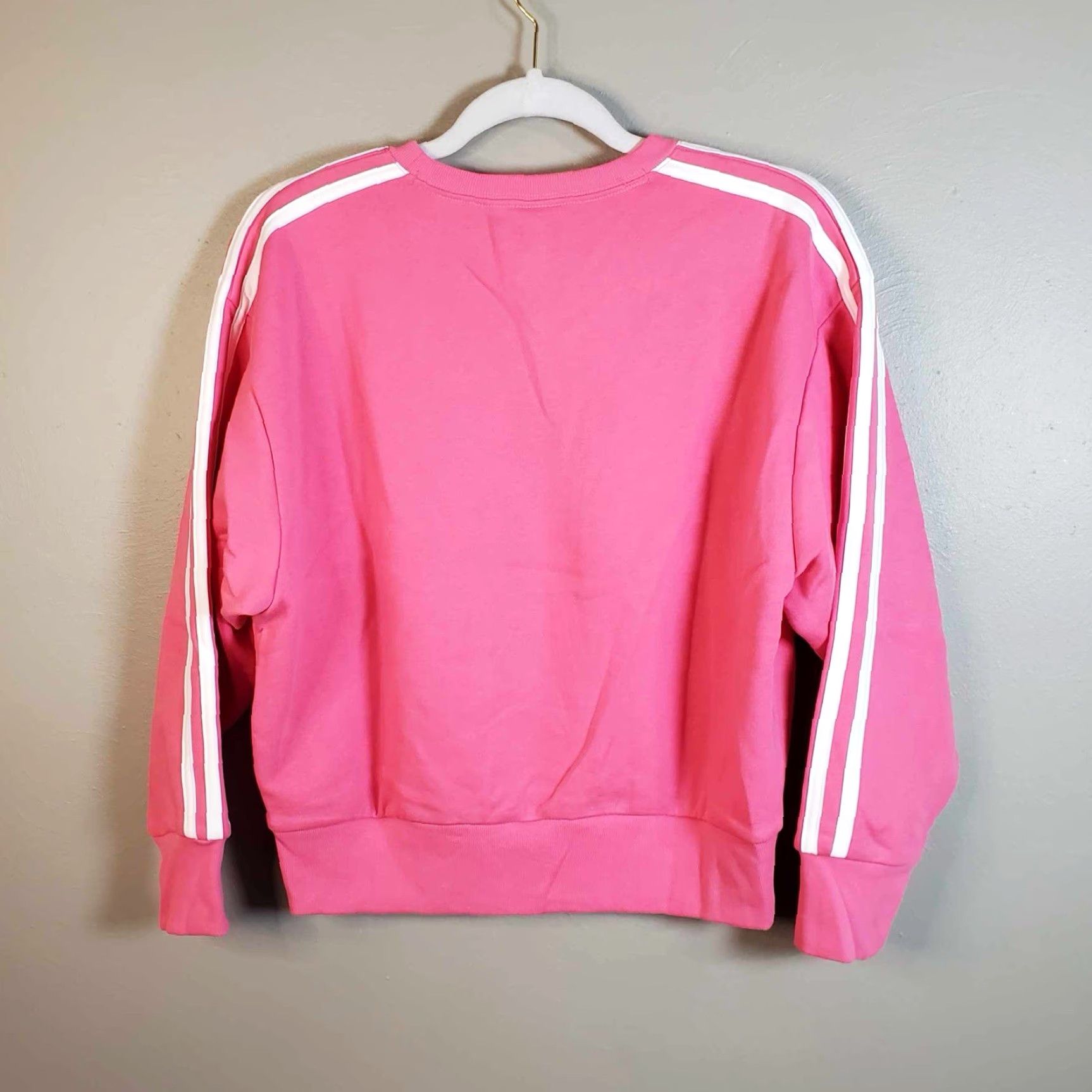 Adidas ADIDAS Womens Oversized Sweatshirt Jumper Girls NWT Large (14) Jogging Run L Size L / US 10 / IT 46 - 4 Thumbnail