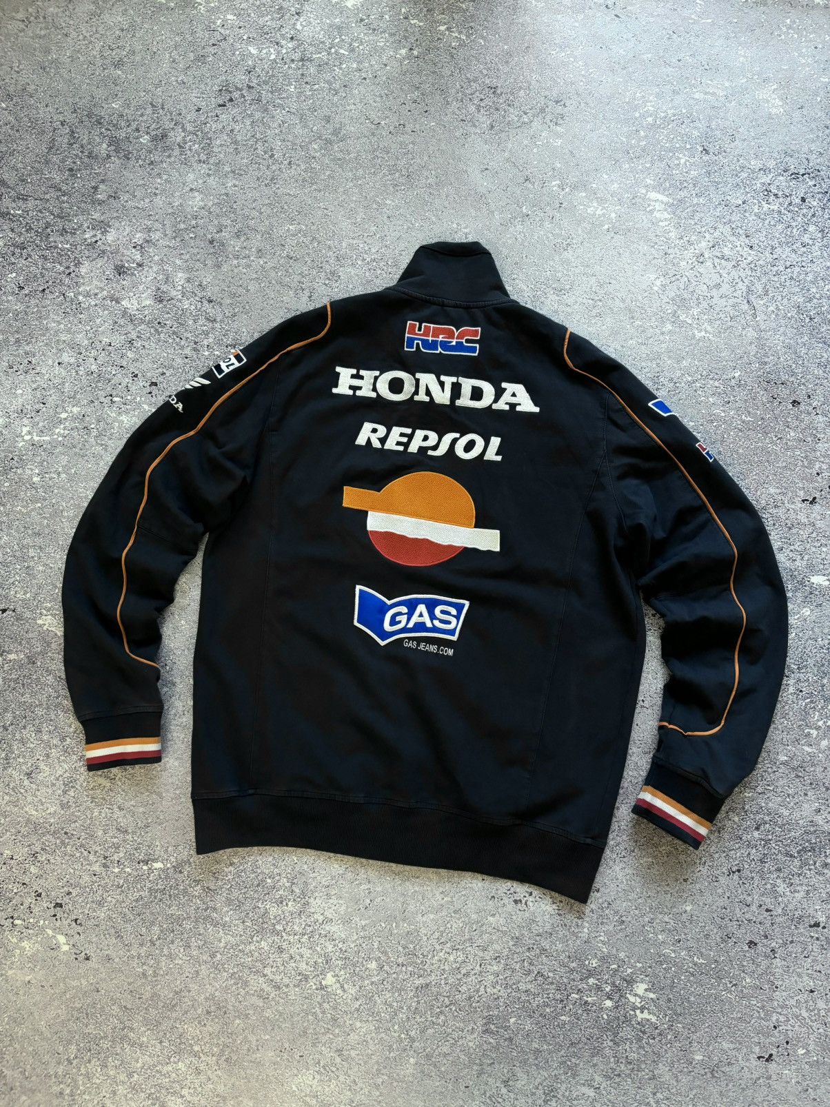 Honda × Racing × Vintage Honda Repsol Racing Jacket Track Gas HRC 