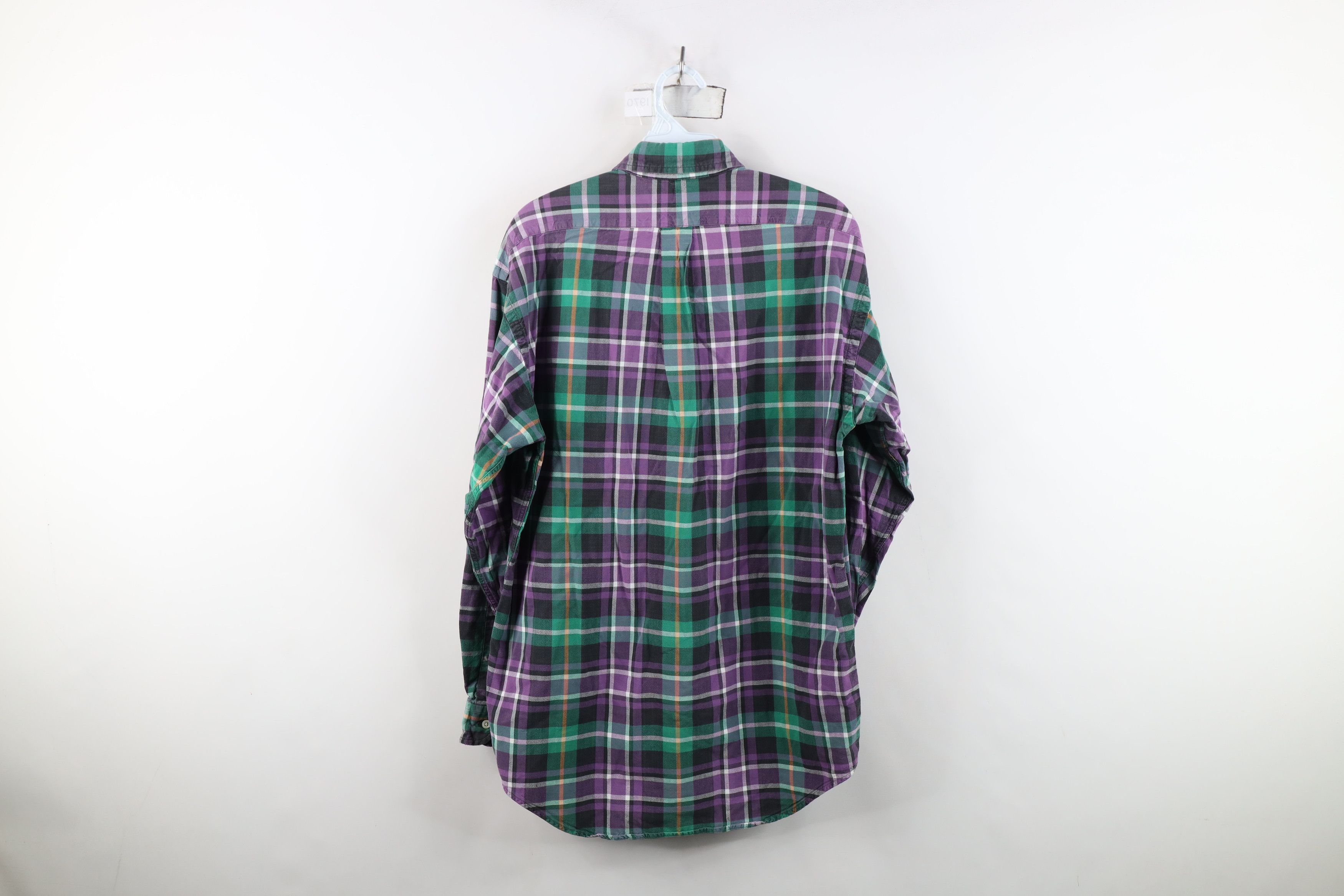 Polo Ralph Lauren Vintage 80s 90s Ralph Lauren Madras Plaid Button Down Shirt Size US S / EU 44-46 / 1 - 11 Thumbnail