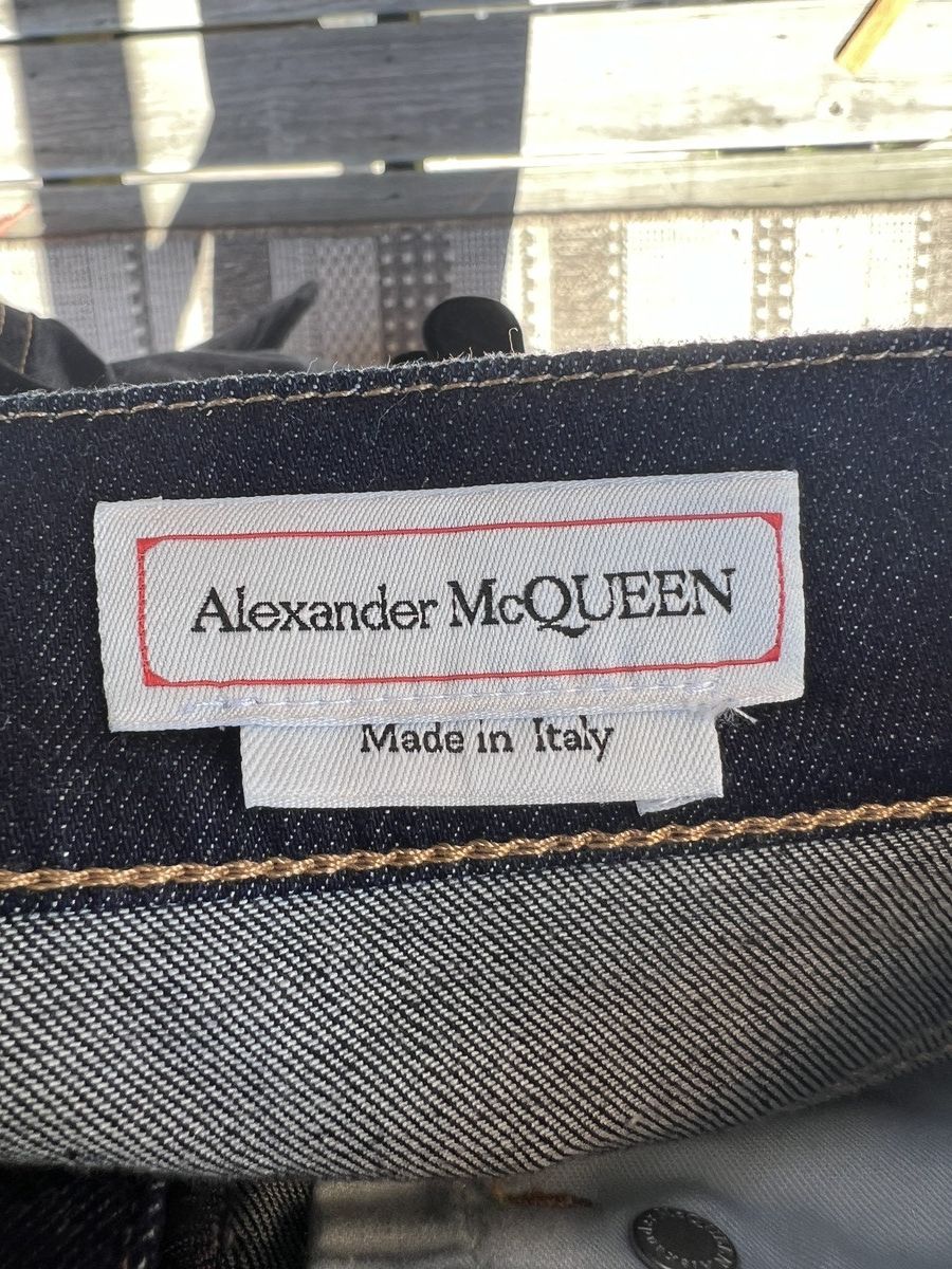 Alexander McQueen Alexander McQueen Straight leg Denim Size US 31 - 5 Thumbnail