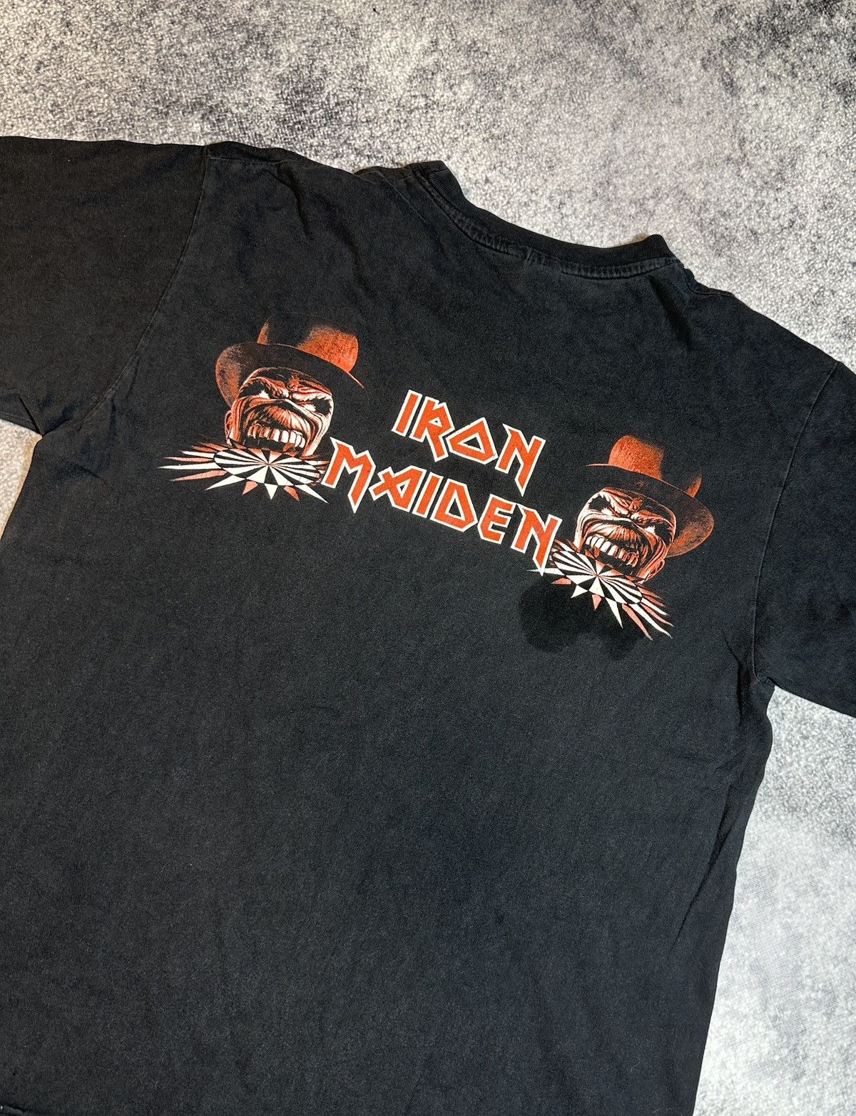 Band Tees × Iron Maiden Vintage Iron Maiden Bands Tees T-shirt Rock Streetwear USA L Size US L / EU 52-54 / 3 - 6 Thumbnail
