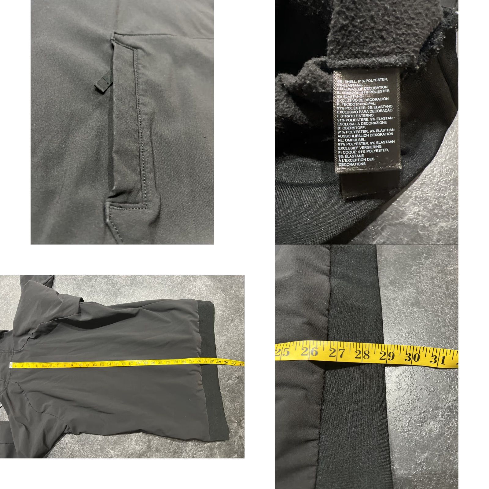 The North Face The North Face Men’s Black Graphic Pullover Hoodie Small Drawstring Polyester Logo Crew Neck Hooded Pockets All Seasons Size US S / EU 44-46 / 1 - 9 Thumbnail