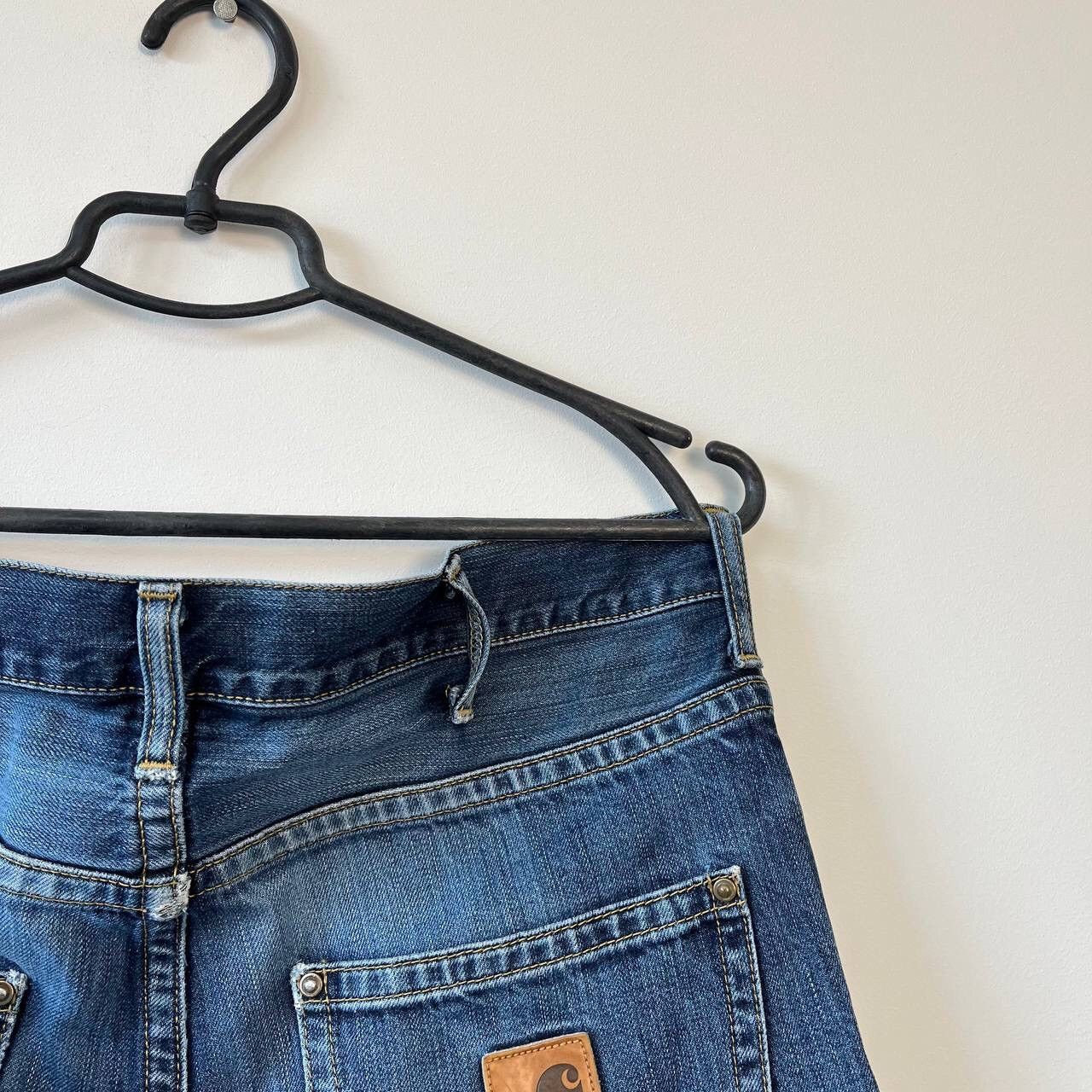 Carhartt Vintage Carhartt Baggy Denim Jeans Shorts Slim Pant Size US 33 - 13 Thumbnail