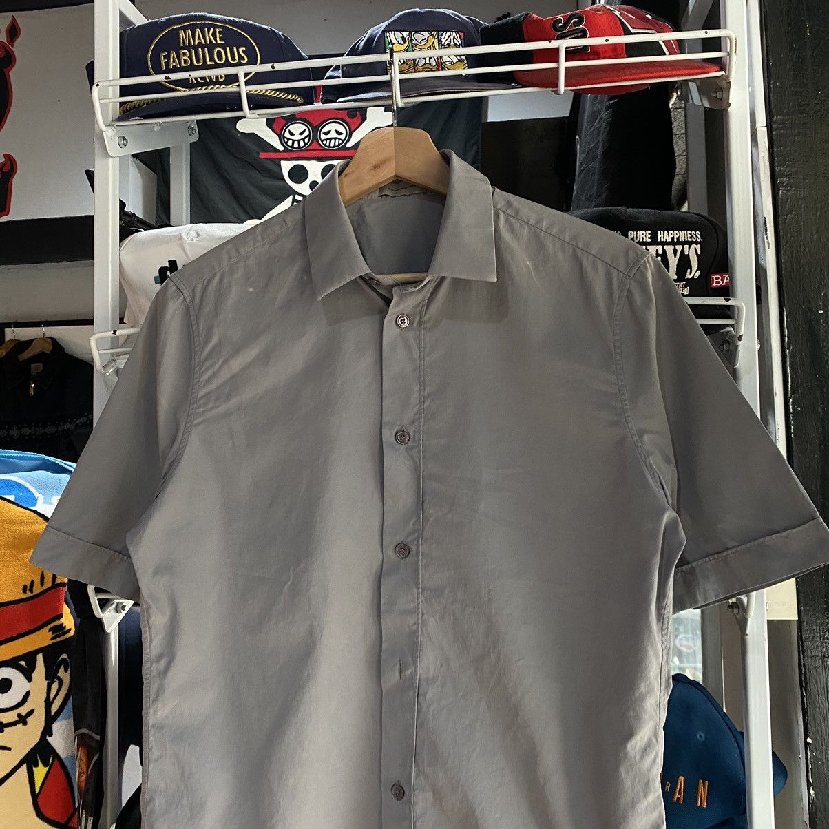 Balenciaga × Designer Balenciaga Paris Plain button up shirt Size US M / EU 48-50 / 2 - 3 Thumbnail
