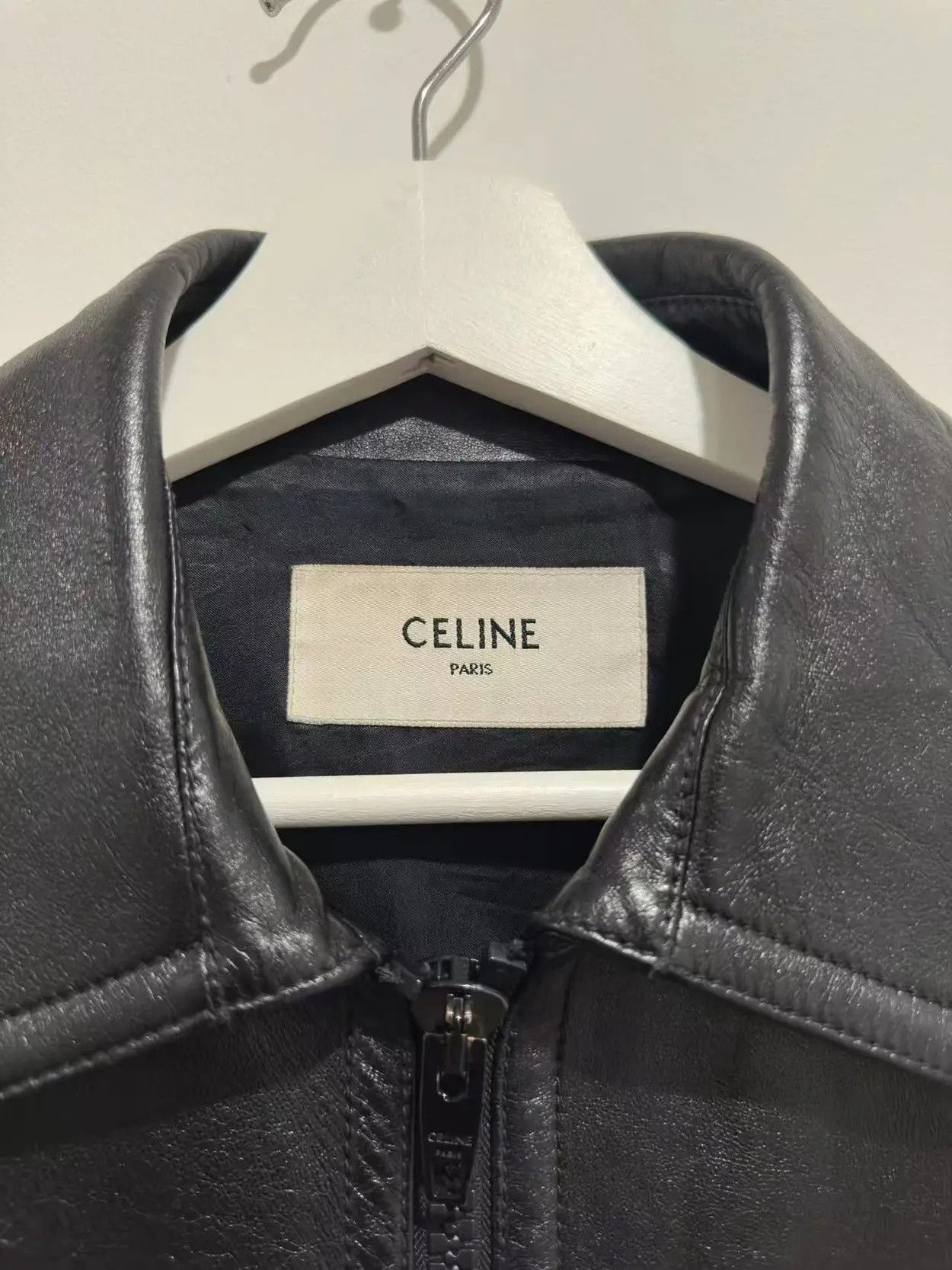 Celine Celine SS20 Paul Leather Jacket GRAIL! Size US M / EU 48-50 / 2 - 2 Thumbnail