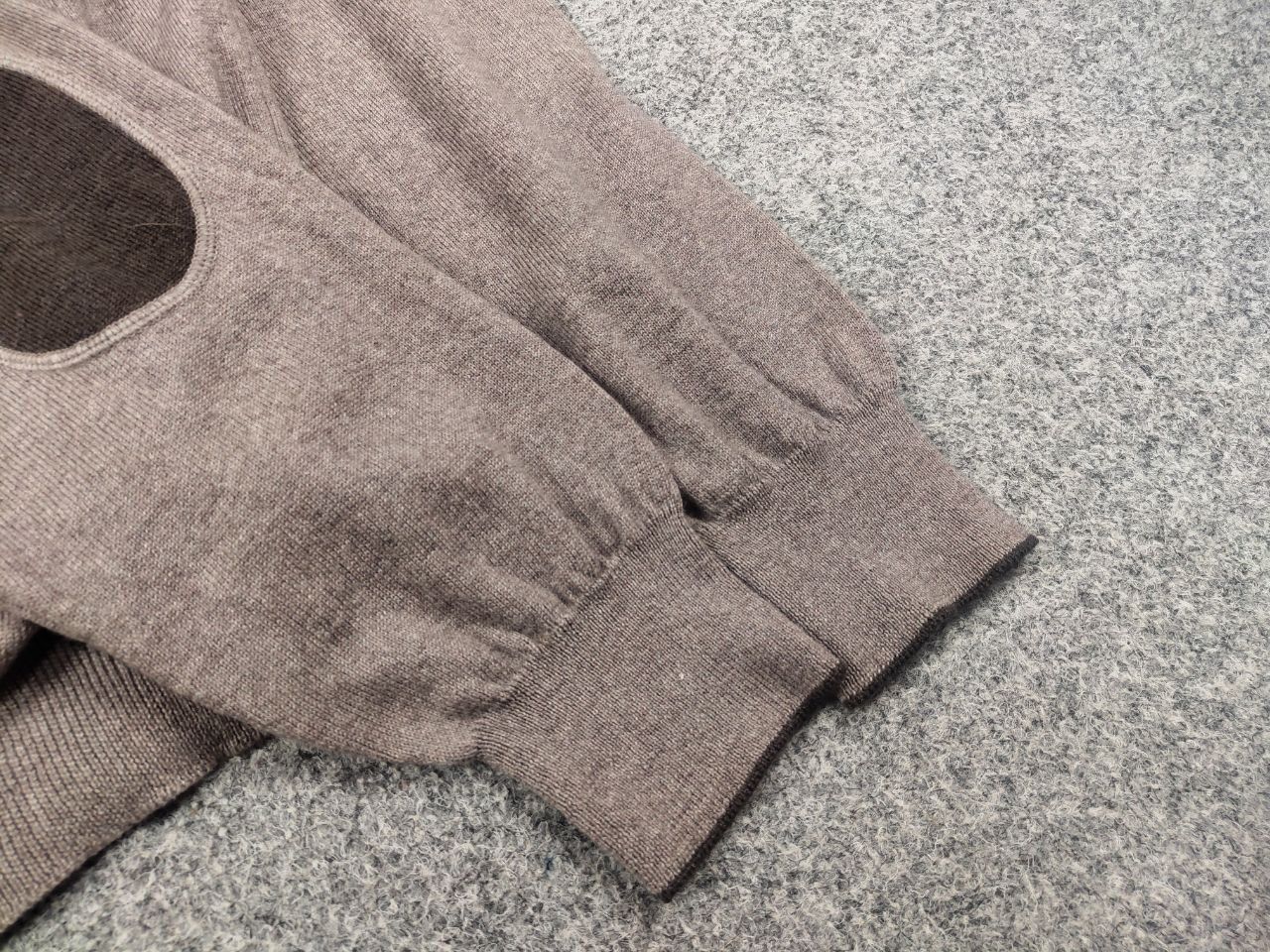 Gran Sasso Gran Sasso Italy Design Classic Lana Wool Brown Sweater Size US L / EU 52-54 / 3 - 9 Thumbnail