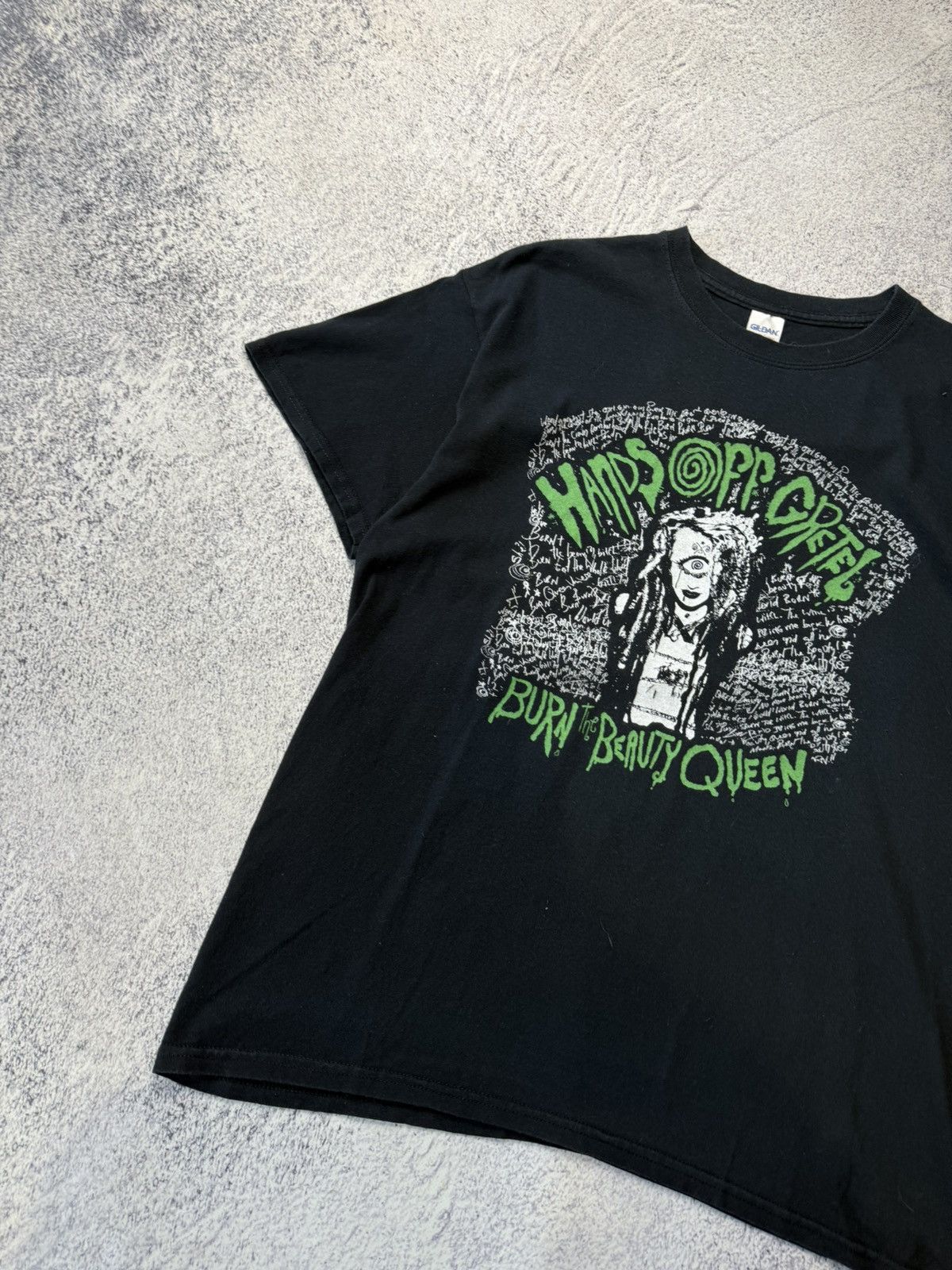 Band Tees Vintage Hands Off Gretel Burn the Beruty Qveen T-shirt Size US L / EU 52-54 / 3 - 2 Thumbnail