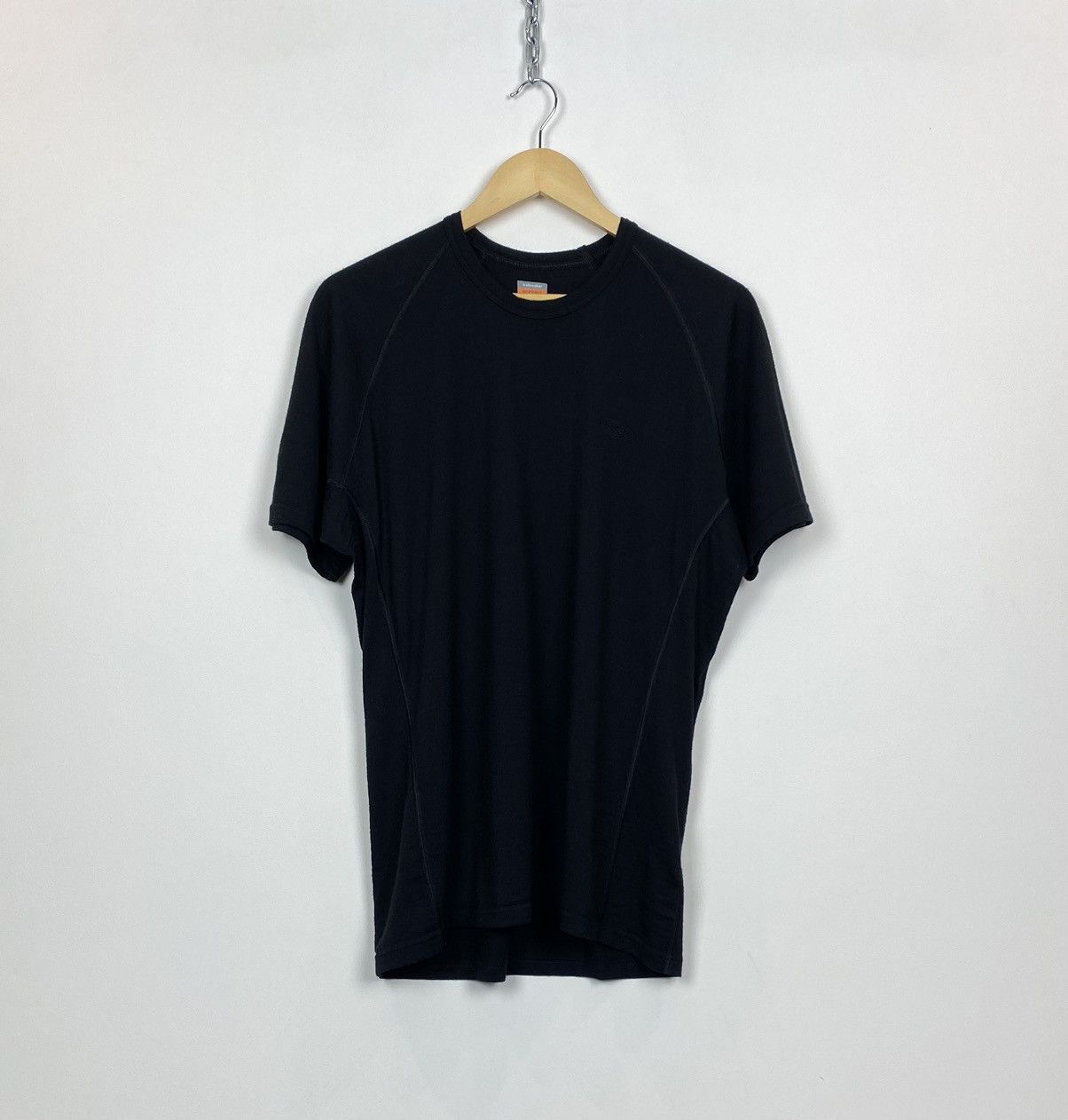 Icebreaker ⛰️ Icebreaker Bodyfit 200 Merino Wool T-shirt Knit Top Black Size US XXL / EU 58 / 5 - 1 Thumbnail