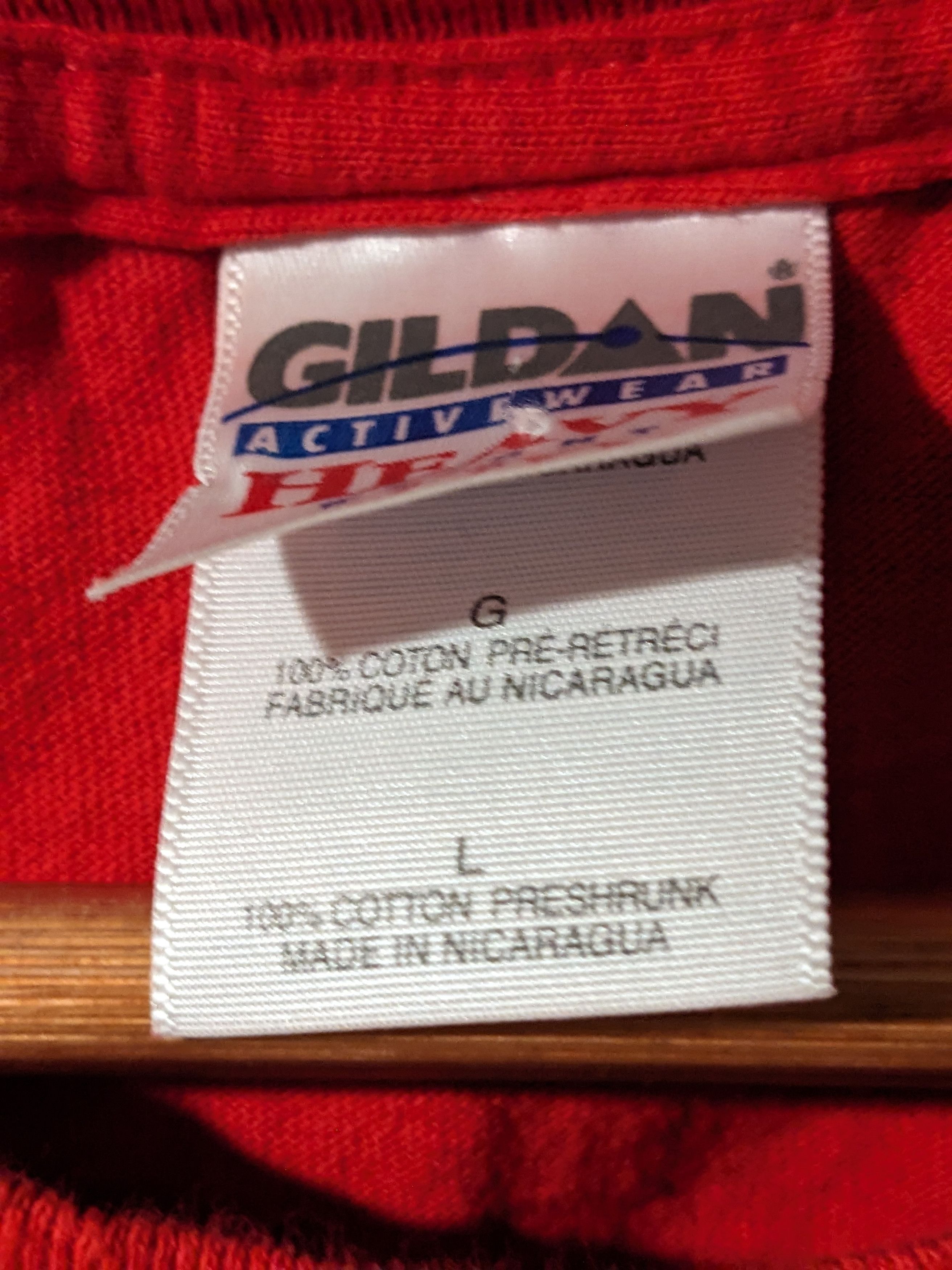 Gildan × Vintage Vintage 90s CNN News Journalist Logo Red Large T-Shirt Size US L / EU 52-54 / 3 - 3 Thumbnail