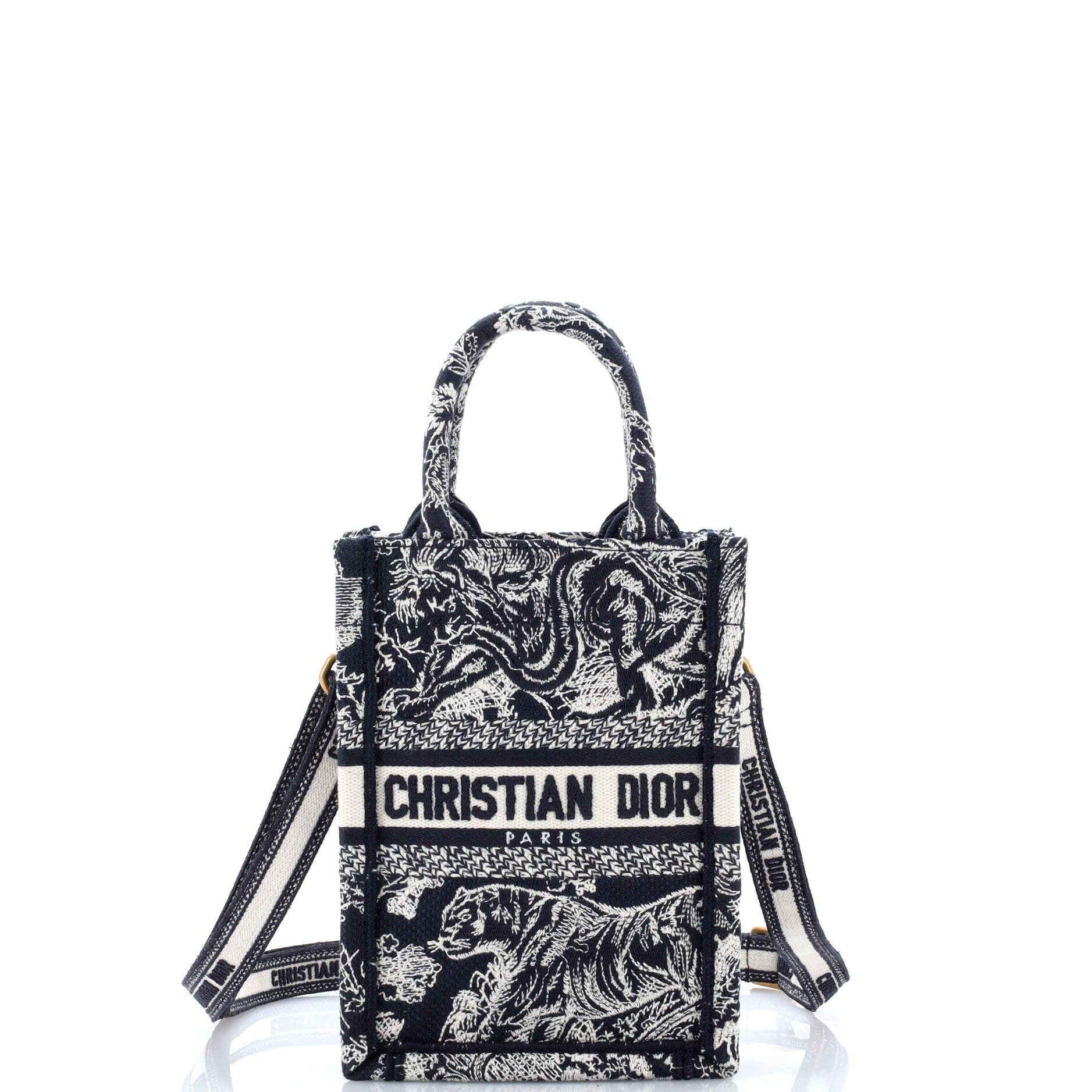 Dior Book Tote Phone Bag Size ONE SIZE - 1 Thumbnail