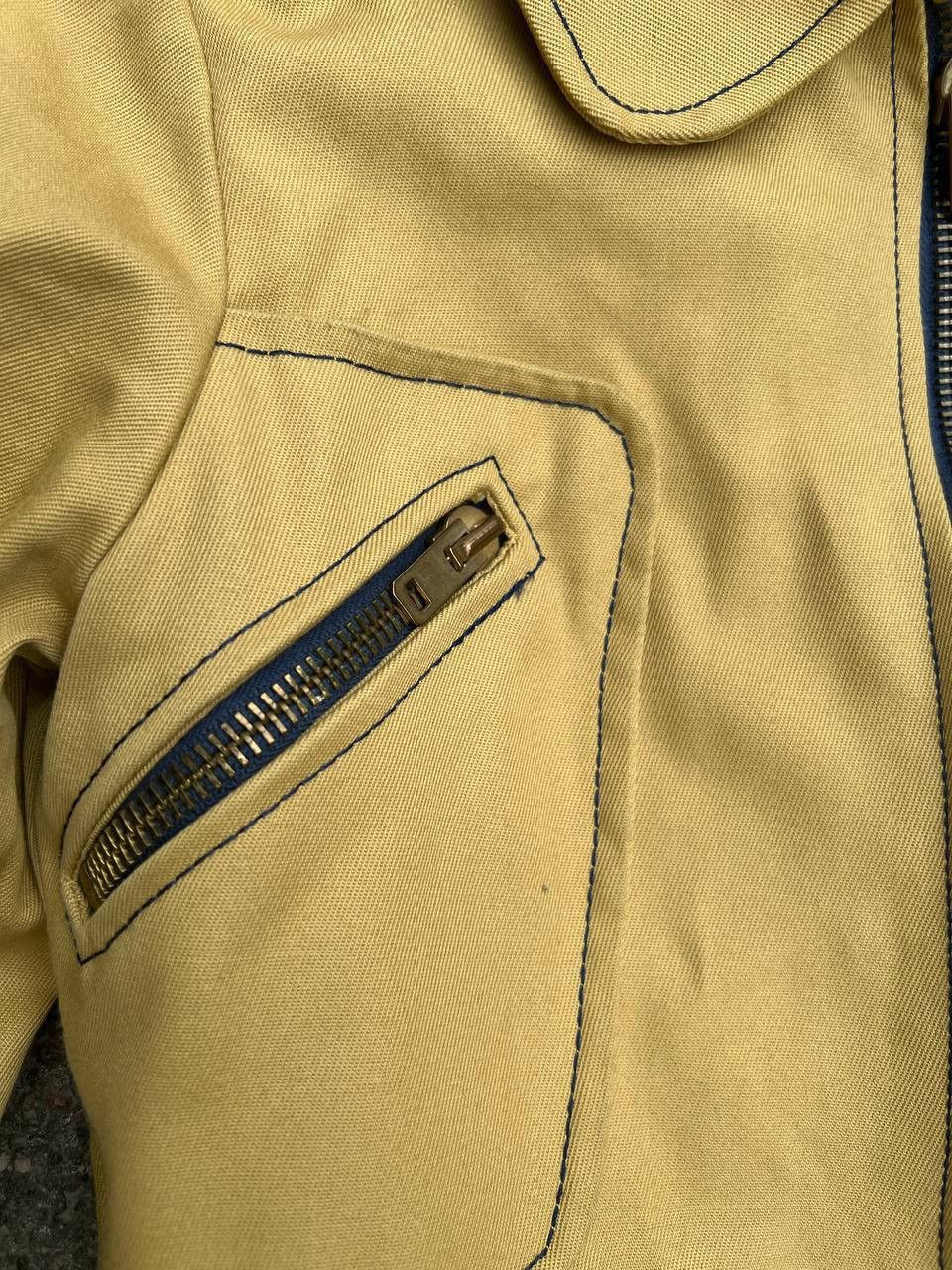 Designer × Japanese Brand Vintage Y2K Butterfly 80s Real Cotton Motorcycle Jacket Size S / US 4 / IT 40 - 4 Thumbnail