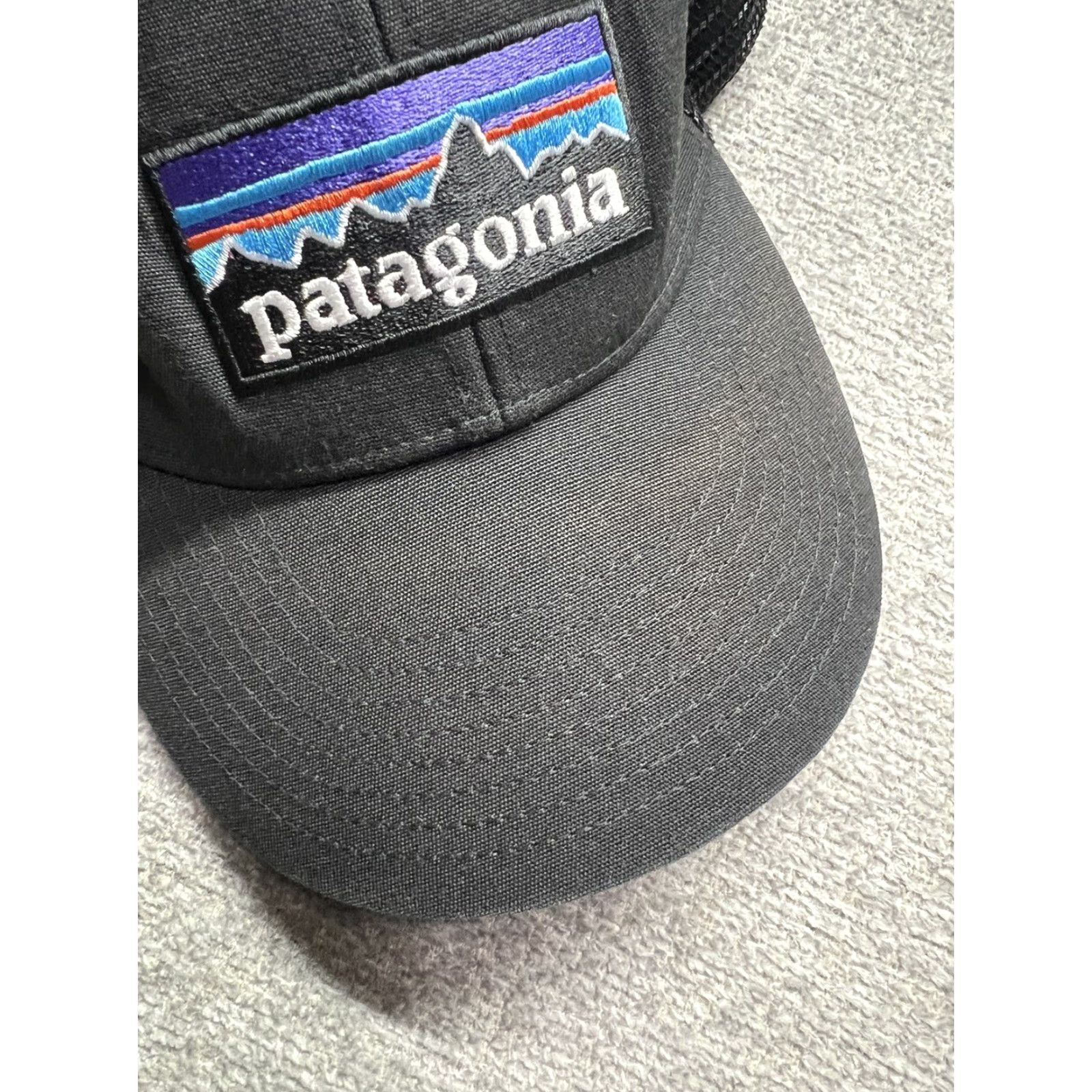 Patagonia Patagonia Baseball Cap Black One Size All Unisex Adjustable Dad Hat Men One Size Black Baseball Cap Patagonia Adjustable Cotton Knit Hat Size ONE SIZE - 7 Thumbnail