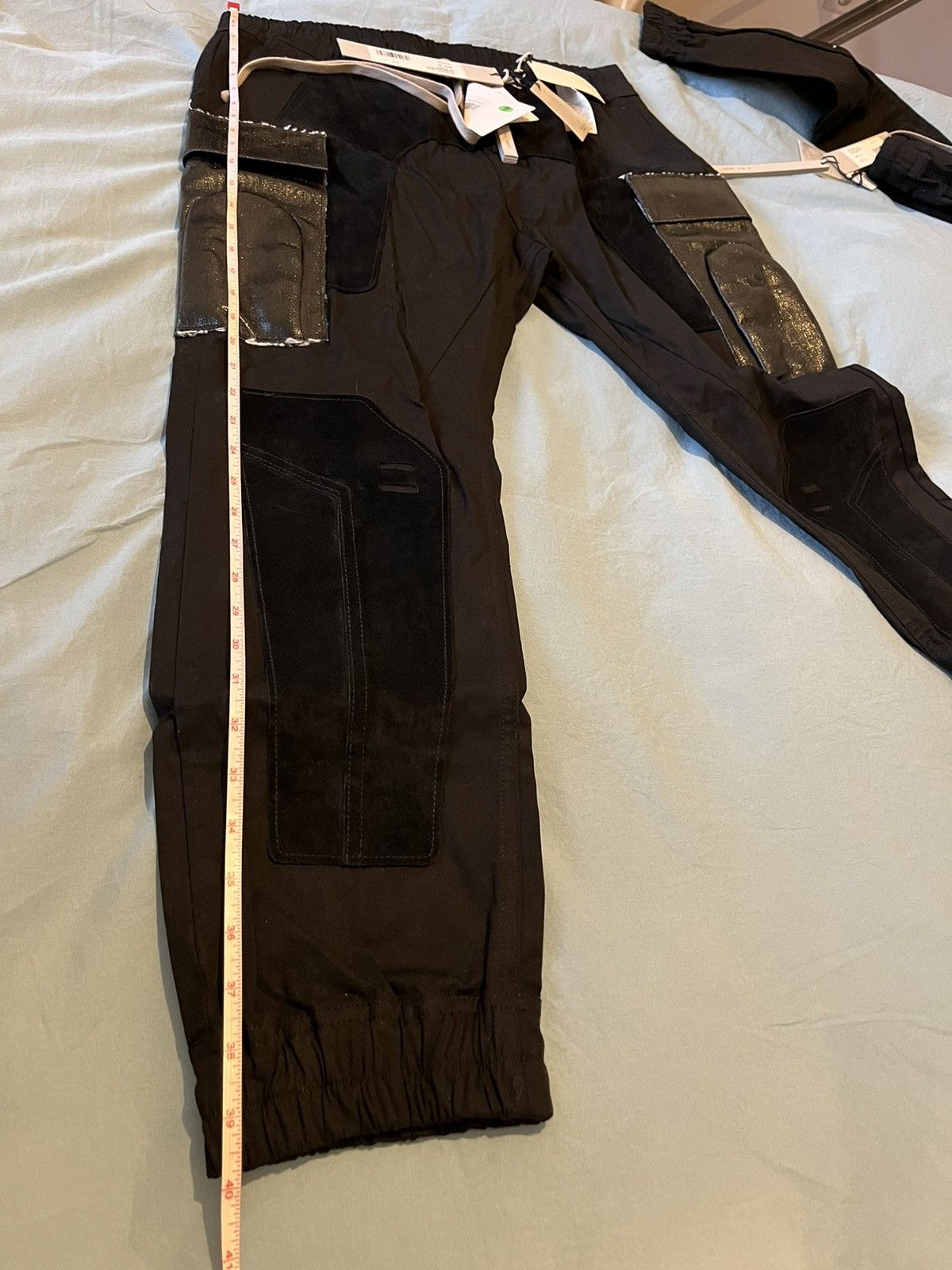 Rick Owens NEW 🔥 LEATHER SUEDE LARRY RUNWAY JOGGER ASAP ROCKY Size US 38 / EU 54 - 16 Thumbnail