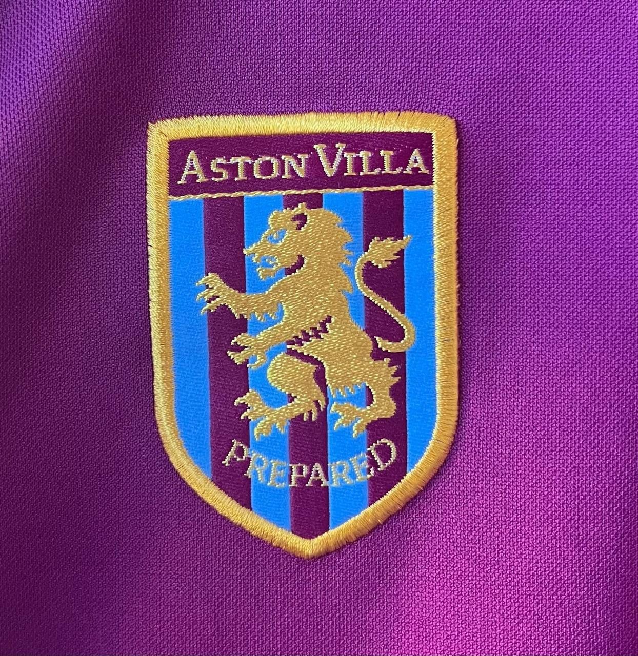 Diadora 2001/02 ASTON VILLA HOME SOCCER JERSEY FOOTBALL SHIRT SZ 44 Size US L / EU 52-54 / 3 - 5 Thumbnail