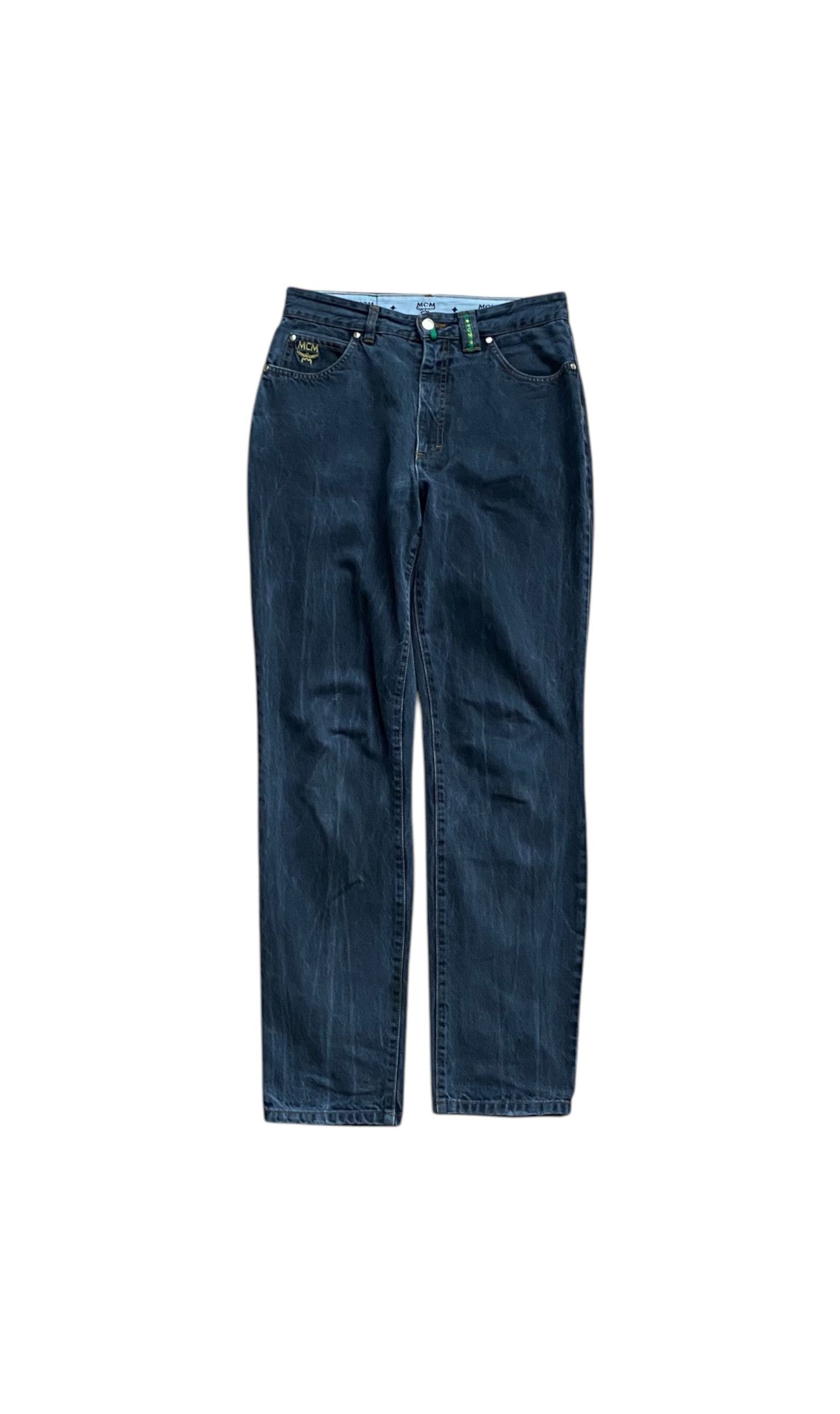 Designer × MCM × Vintage MCM vintage straight jeans Size US 32 / EU 48 - 1 Thumbnail