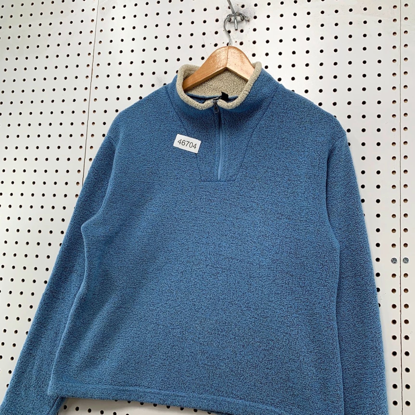 Vintage Kuhl Sweater Womens Large Blue White 1/4 Zip FLeece Sherpa Lined Casual Knit Size L / US 10 / IT 46 - 5 Thumbnail