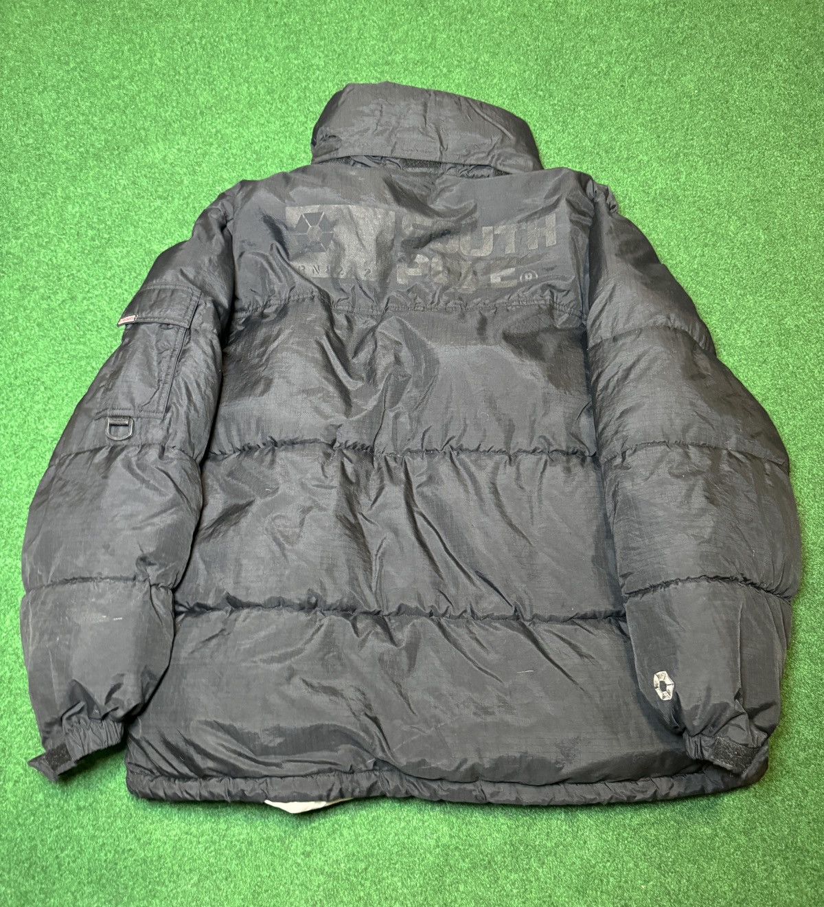 Southpole × Vintage Vintage Y2K Southpole Puffer Full Zip Black Winter Jacket Size US XL / EU 56 / 4 - 4 Thumbnail