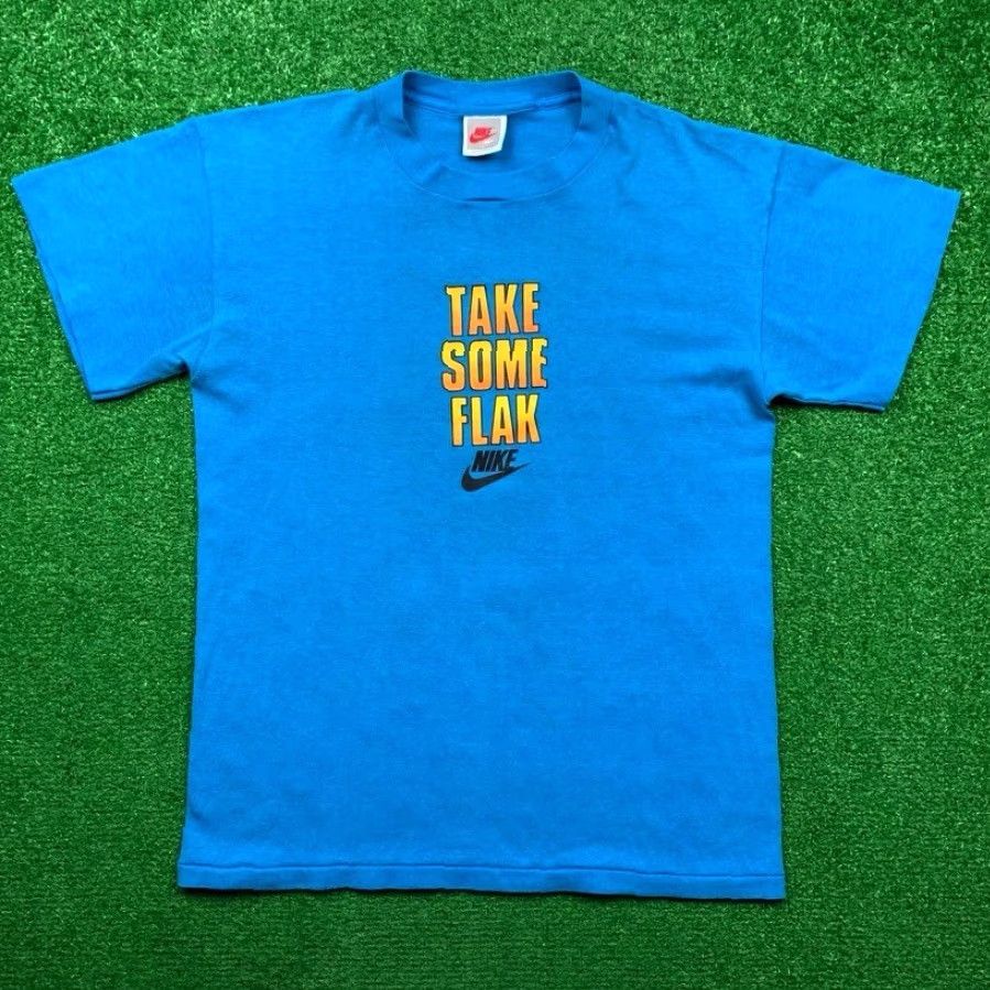 Nike Nike Air Force T-Shirt Nike Air Vintage Blue Crew Neck Short Sleeve Unisex 80s 90s USA Graphic Tee / 1980s Size L Men’s Men’s Size US L / EU 52-54 / 3 - 2 Thumbnail