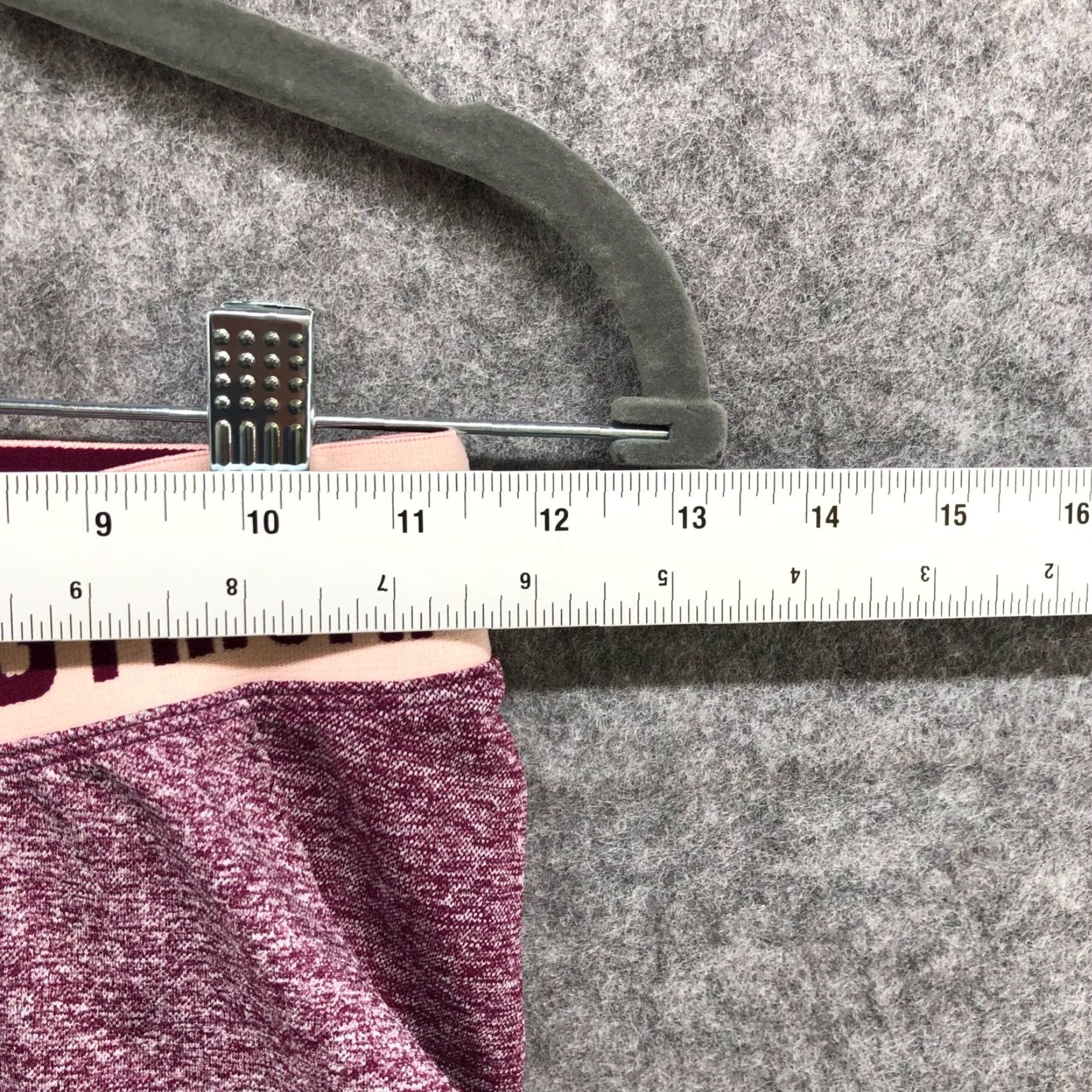 Gymshark Gymshark Leggings Womens S Purple Full Length Seamless Yoga Activewear Low Rise Slim Fit Size 28" / US 6 / IT 42 - 7 Thumbnail