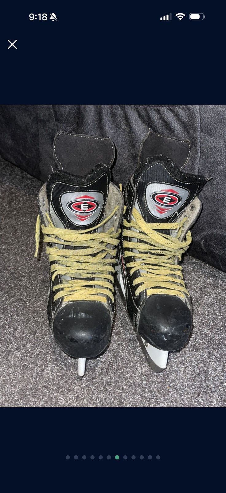 Other Easton Synergy 500 Ice Hockey Skates Size 5.5 D Vintage Size US 6.5 / EU 39-40 - 7 Thumbnail