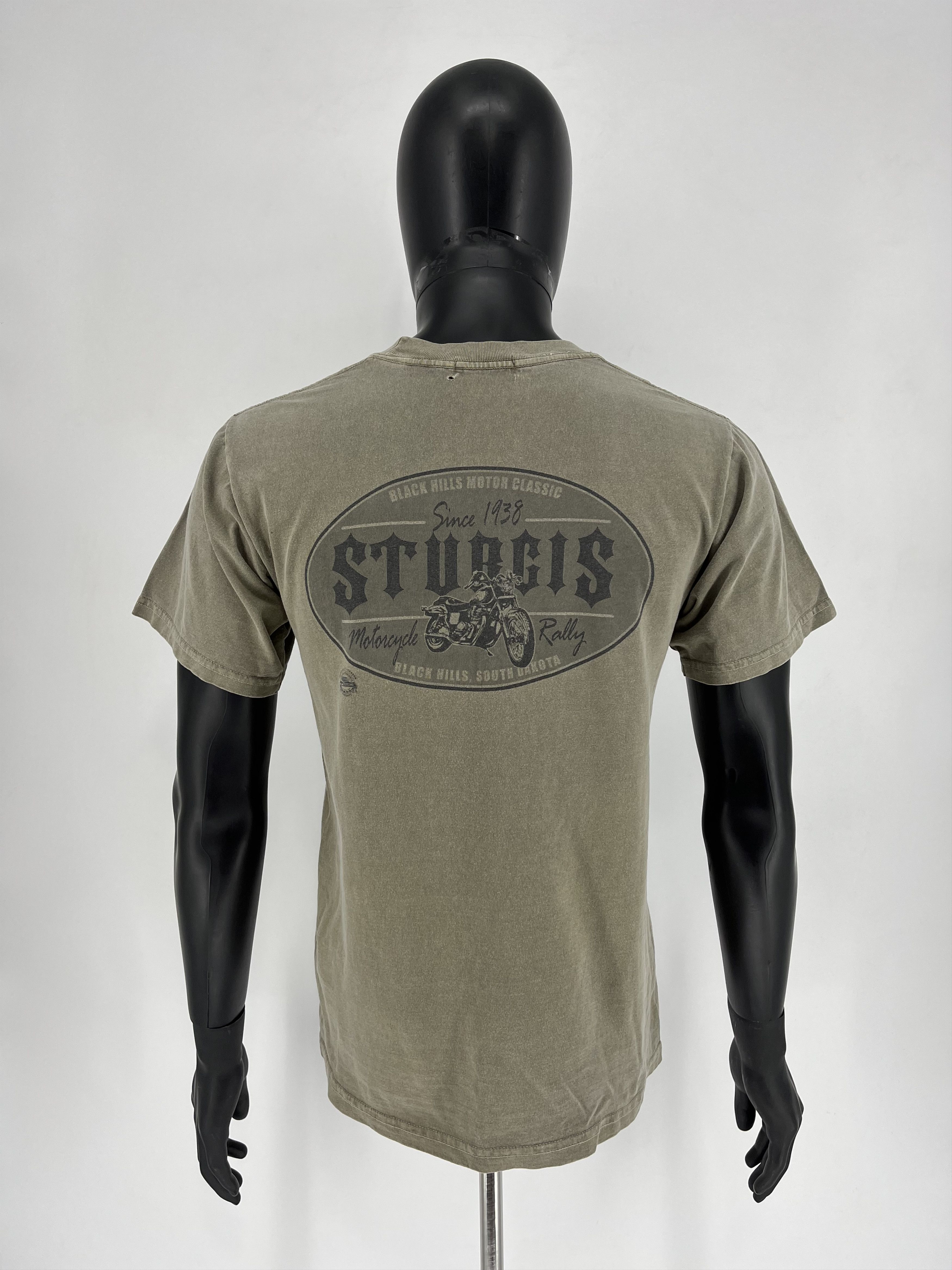 Indian Motorcycle × Vintage Vintage Distressed Sturgis Bike Week South Dakota 2000 Tee Size US S / EU 44-46 / 1 - 3 Thumbnail